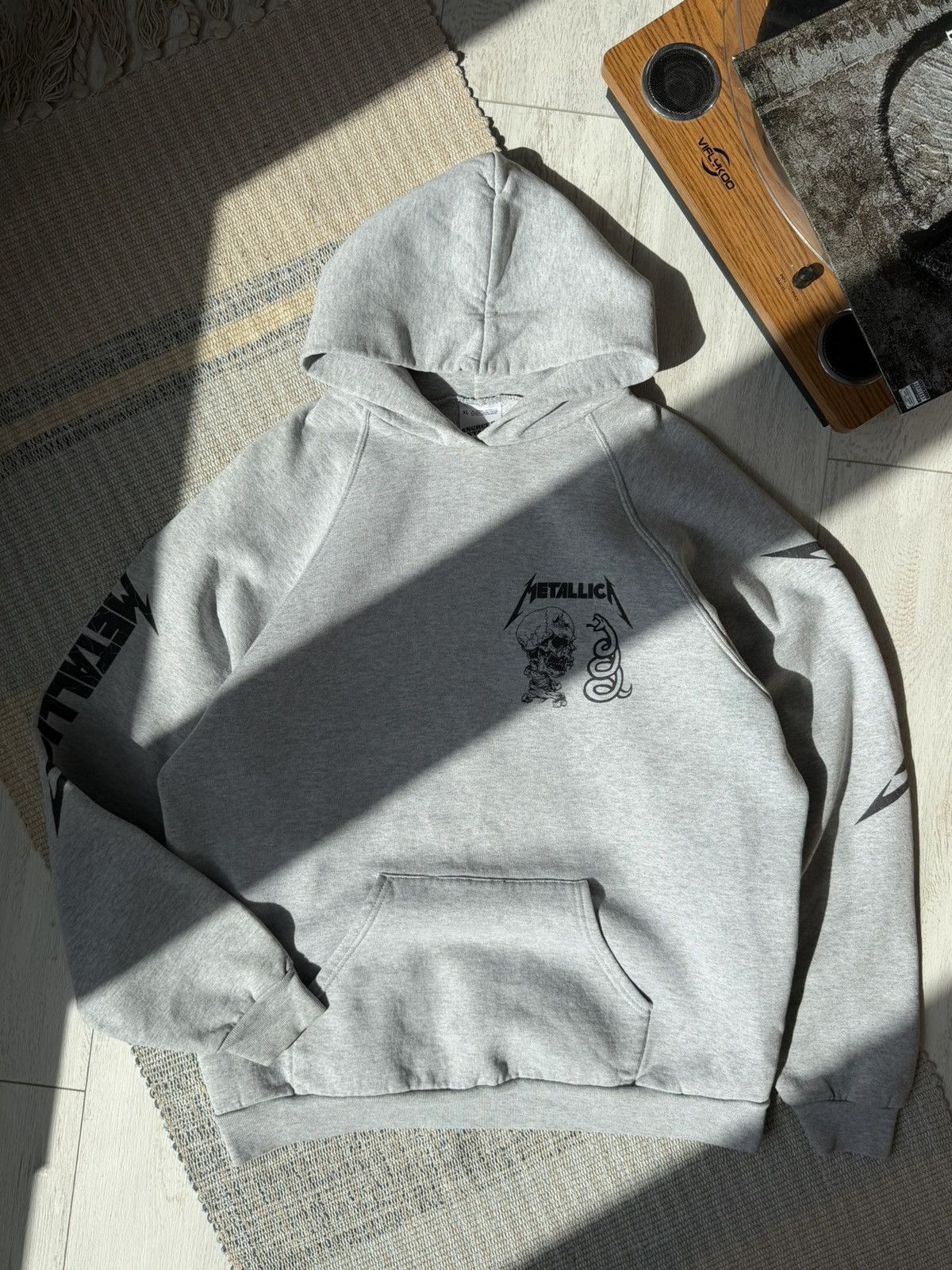 Metallica Rare Metallica Skull Graphic VNTG Hoodie XL Screen Stars Size US XL / EU 56 / 4 - 10 Thumbnail