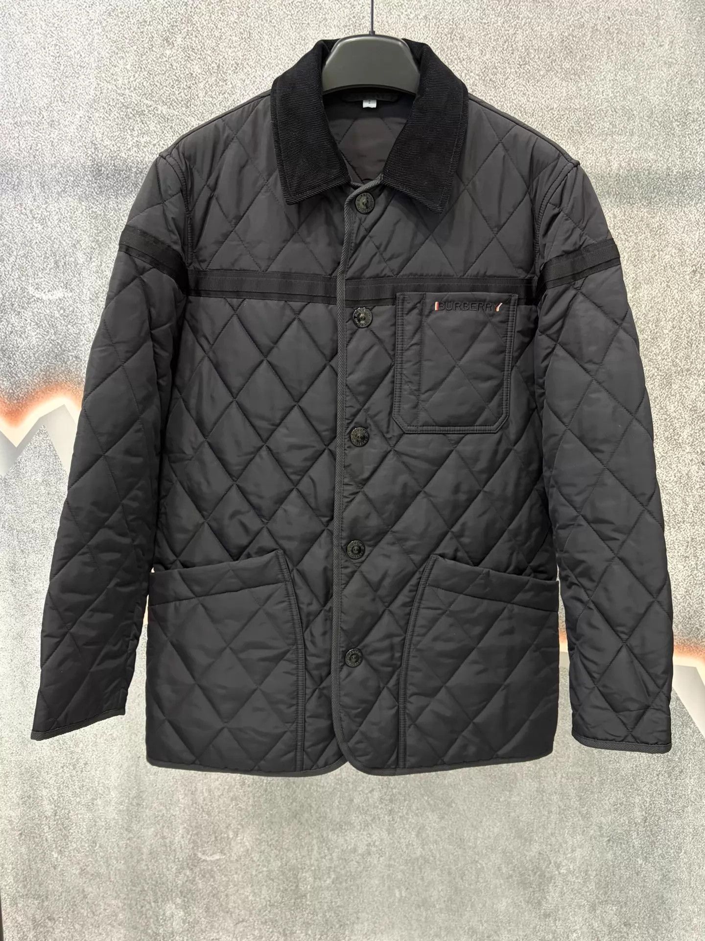Burberry Burberry Men's Black S Size Jacket Size US S / EU 44-46 / 1 - 1 Thumbnail