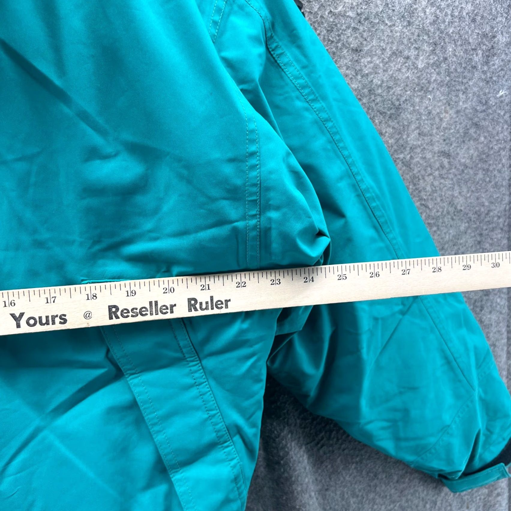 Eddie Bauer VINTAGE Eddie Bauer Jacket Mens Large Teal Blue Goose Down Puffer Hooded Nylon Size US L / EU 52-54 / 3 - 3 Thumbnail
