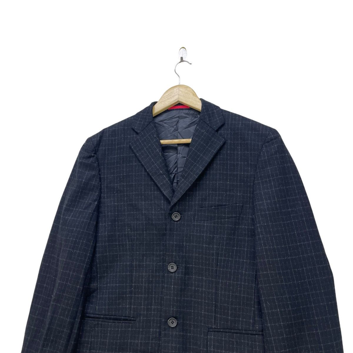 Issey Miyake 💥Japanese Brand PPFM Small Checked Jacket Size US M / EU 48-50 / 2 - 3 Thumbnail