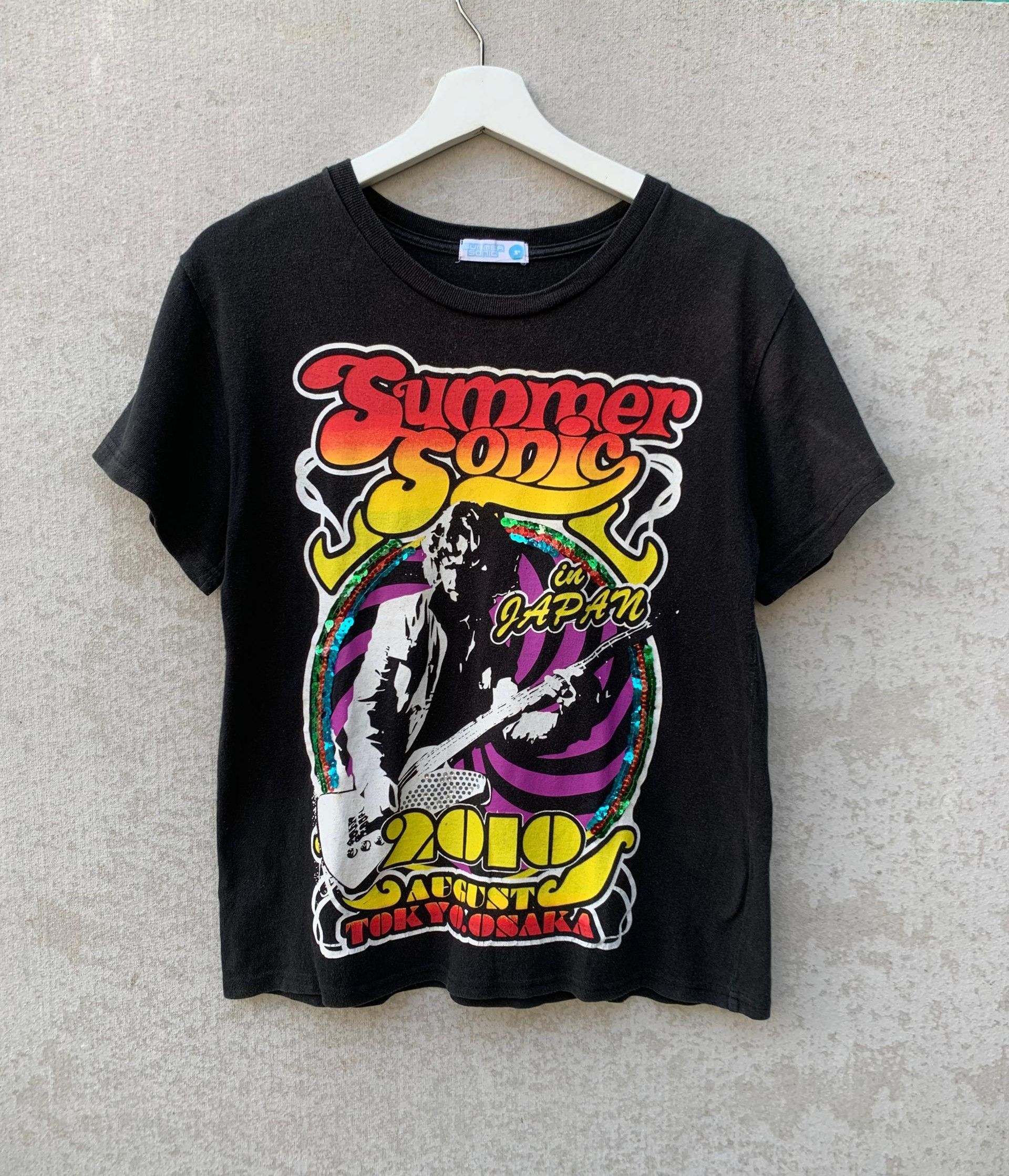 Band Tees Summer Sonic In Japan 2010 Tee Size US S / EU 44-46 / 1 - 1 Thumbnail