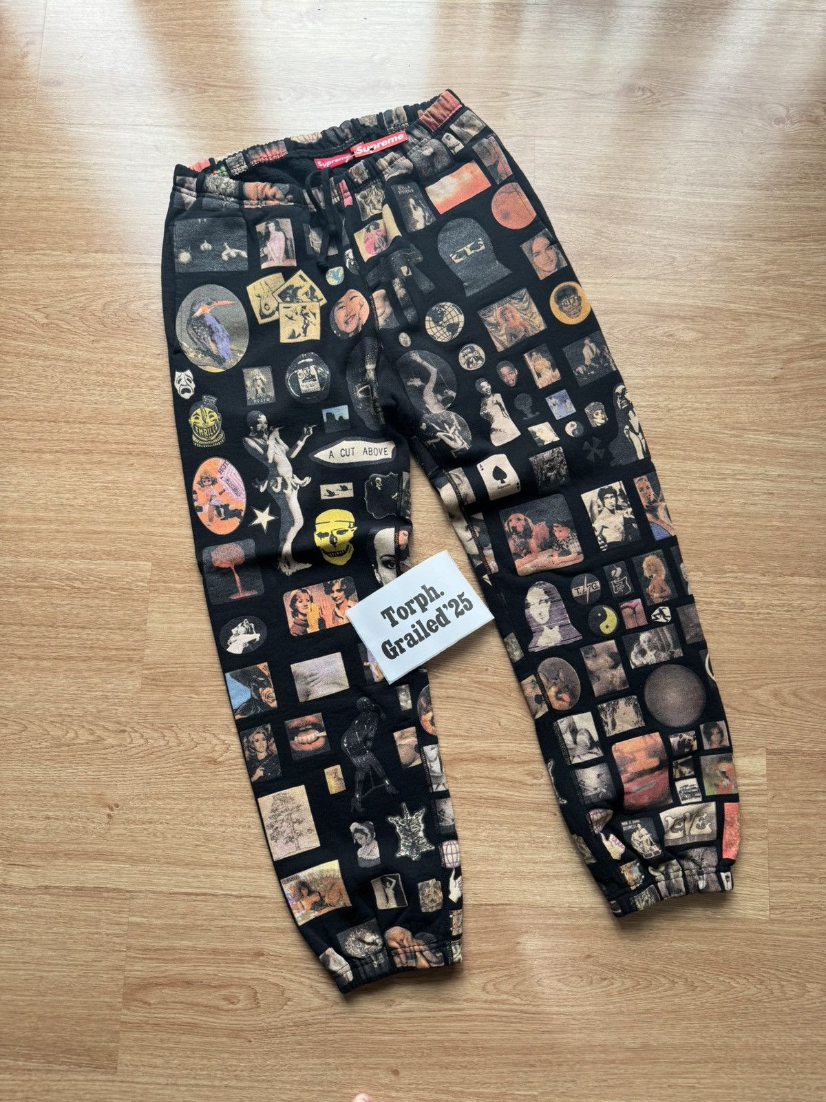 Supreme Supreme Thrills Sweatpant White Rare Size US 32 / EU 48 - 1 Thumbnail