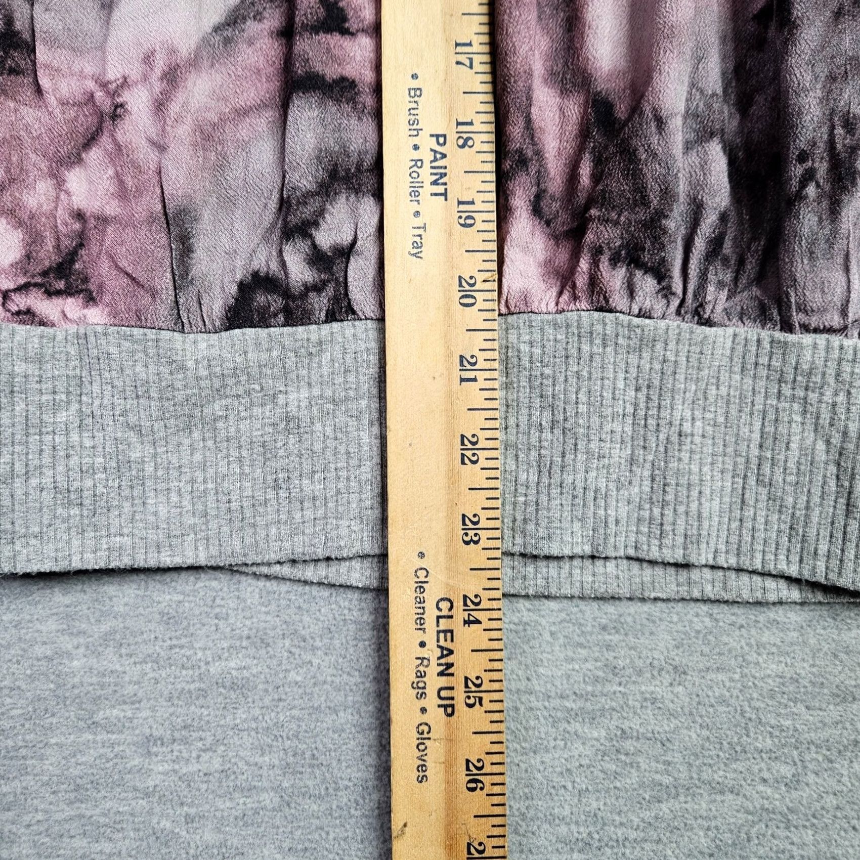 Pinko 4OUR Dreamers Women’s Pink Gray Tie Dye Long Sleeve Sweatshirt Top Size S Size S / US 4 / IT 40 - 4 Thumbnail