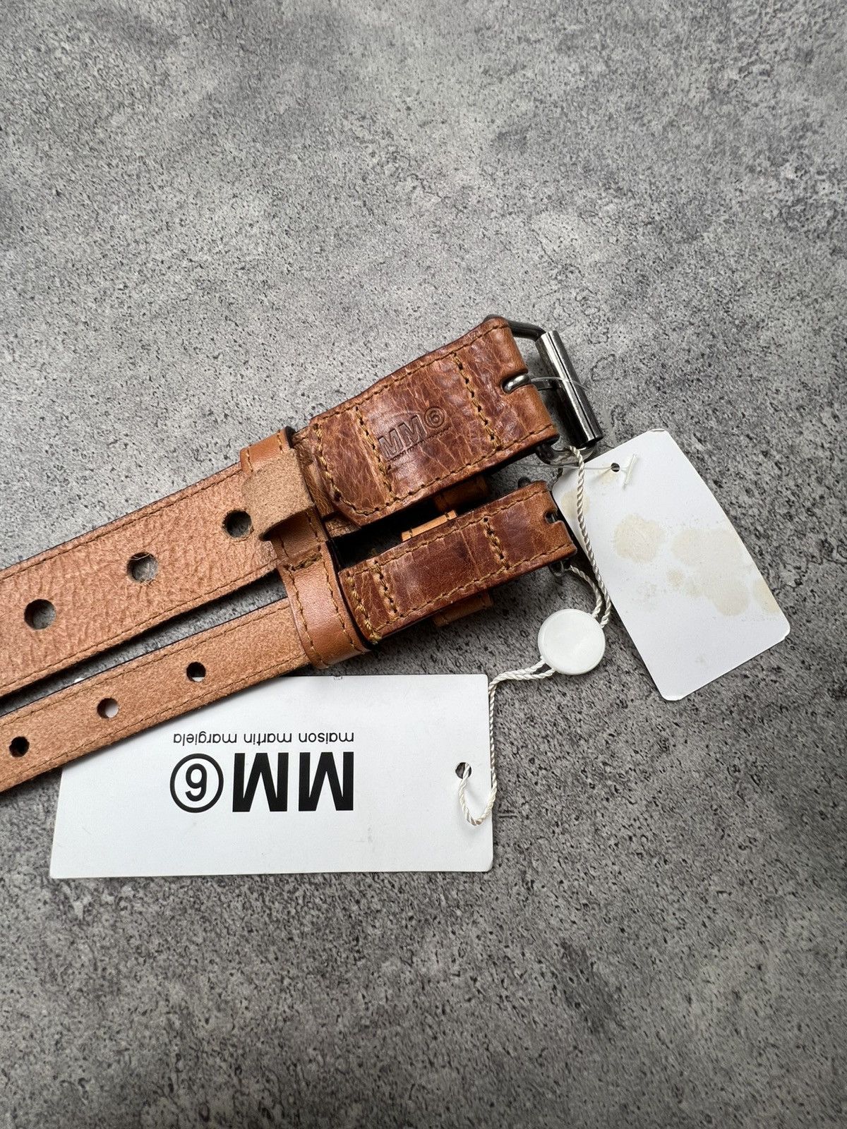 MM6 MM6 double waist belt 95cm Size 30 - 4 Thumbnail