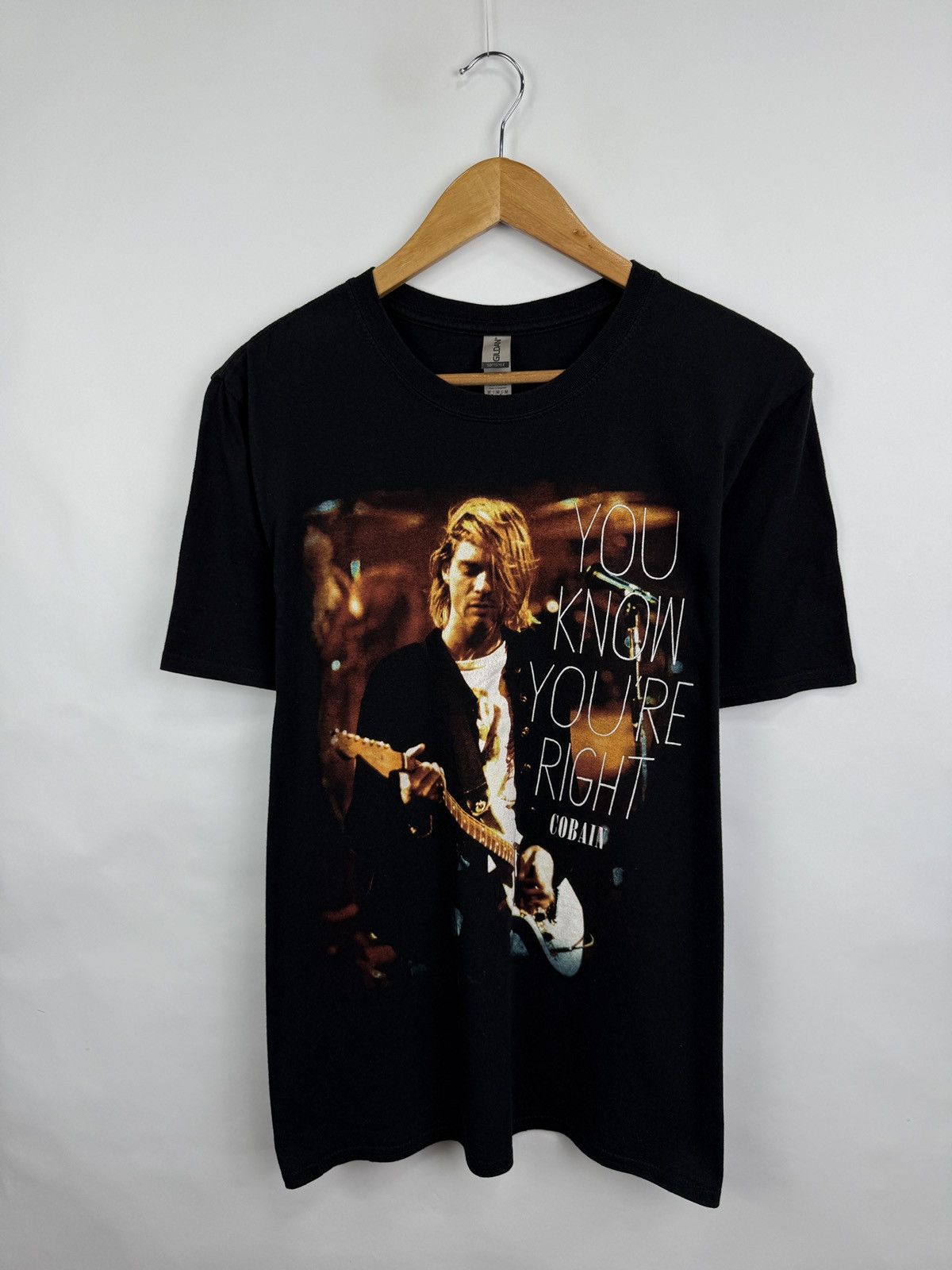 Nirvana 🇺🇸 Vintage Y2K Nirvana You Know You’re Right Kurt Cobain Tee Size US M / EU 48-50 / 2 - 3 Thumbnail