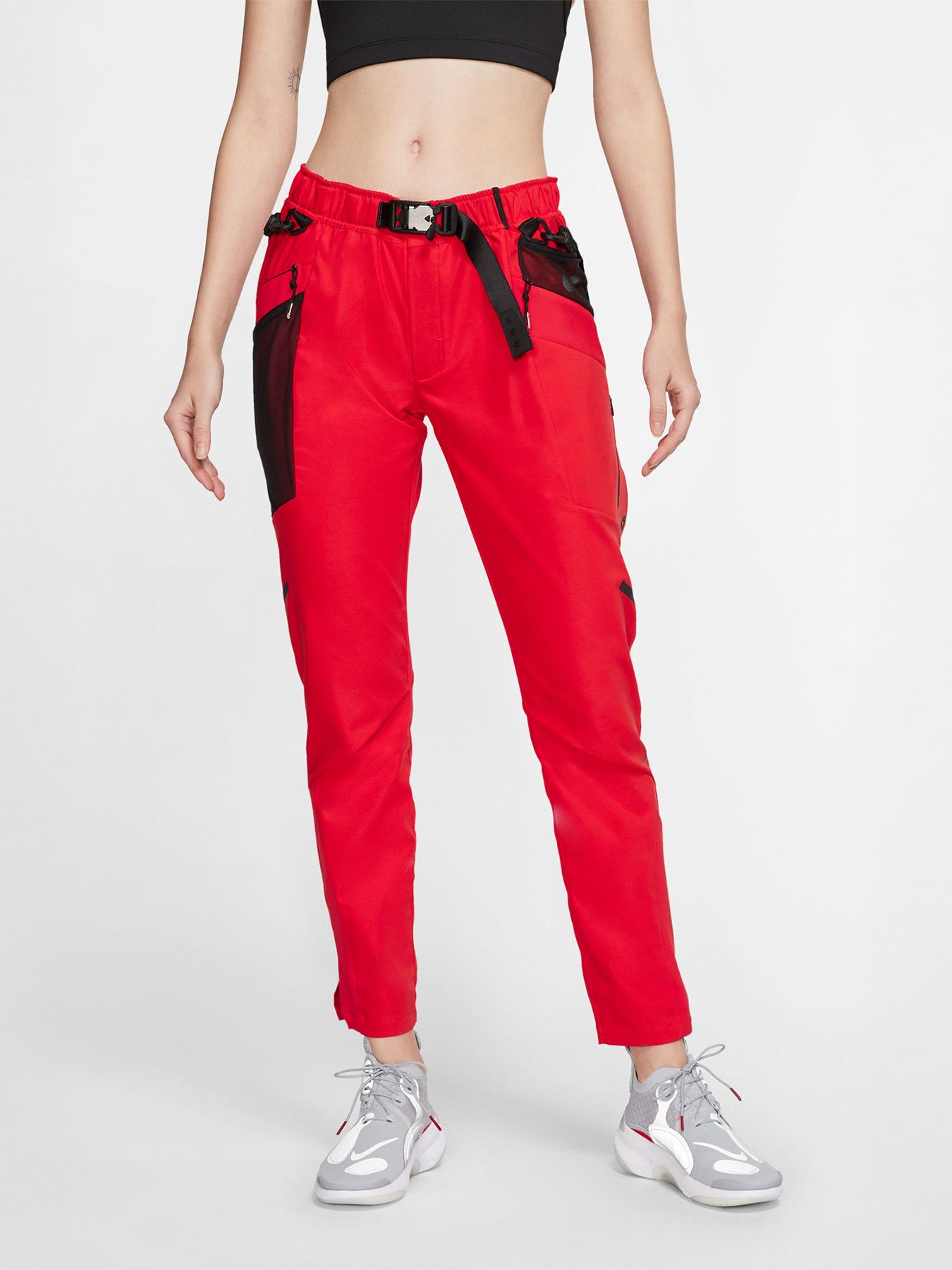 1017 ALYX 9SM × Nike NikeLab Techwear Unisex SE Pant x MMW 'University Red' Large Size US 38 / EU 54 - 16 Thumbnail