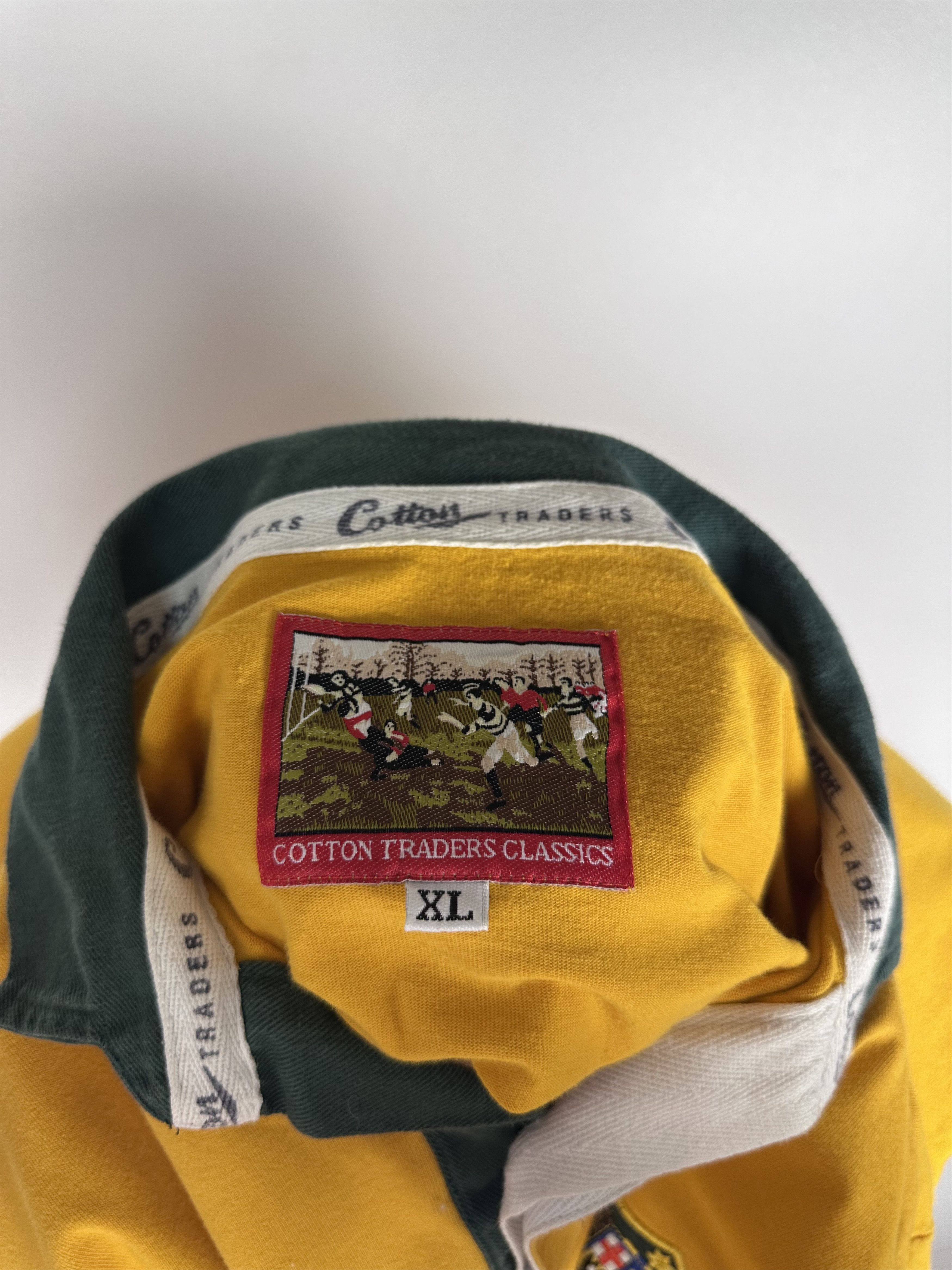Cotton Traders Australia Rugby Cotton Classics Vintage Shirt XL Long Sleeve Size US XL / EU 56 / 4 - 8 Thumbnail