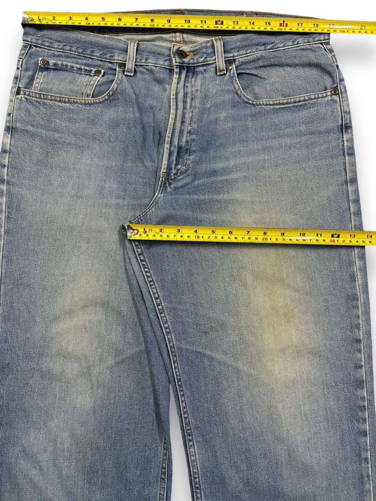 L.L. Bean Vintage 90s L.L. Bean 1912 Mud Wash Baggy Jeans Size US 37 - 16 Thumbnail
