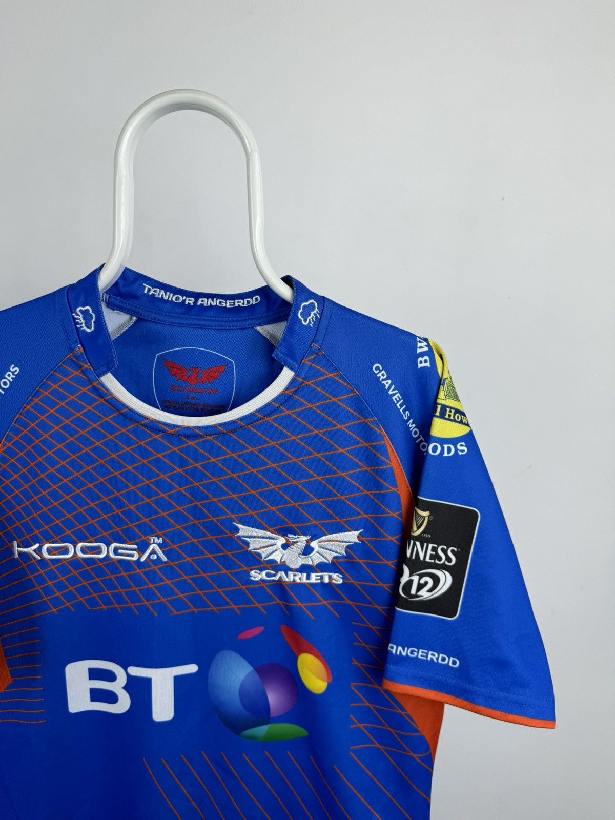 Vintage Scarlets Rugby FC 2016/2017 Kooga Jersey Men’s Shirt Size US M / EU 48-50 / 2 - 2 Thumbnail