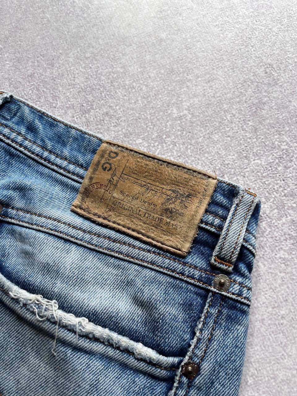 Dolce & Gabbana Vintage Dolce & Gabbana Baggy Avantgarde Jeans Y2K 26 Size 26" / US 2 / IT 38 - 4 Thumbnail