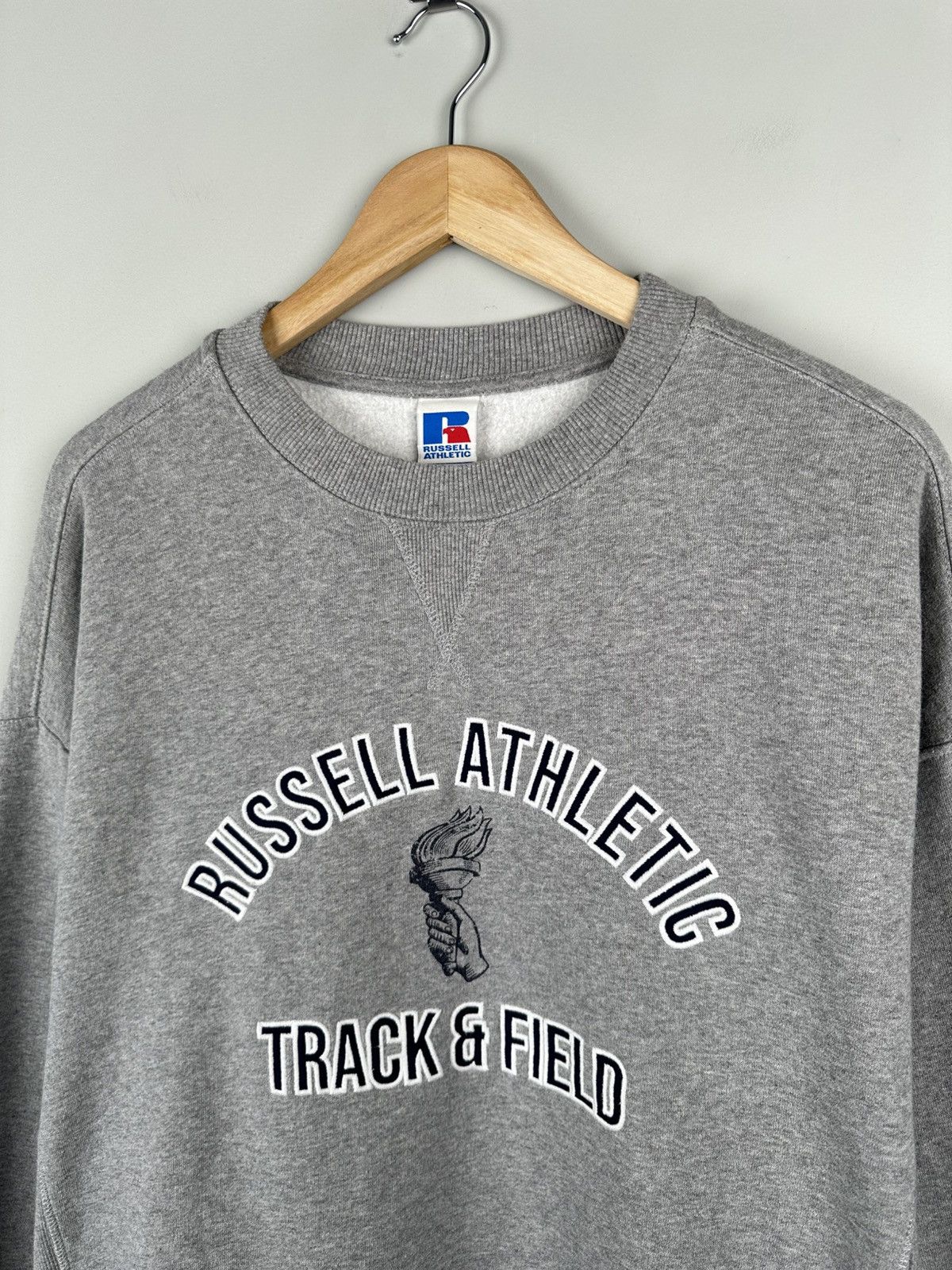 Russell Athletic Vintage Russel Authentic Track Field Sweatshirt Size US M / EU 48-50 / 2 - 3 Thumbnail