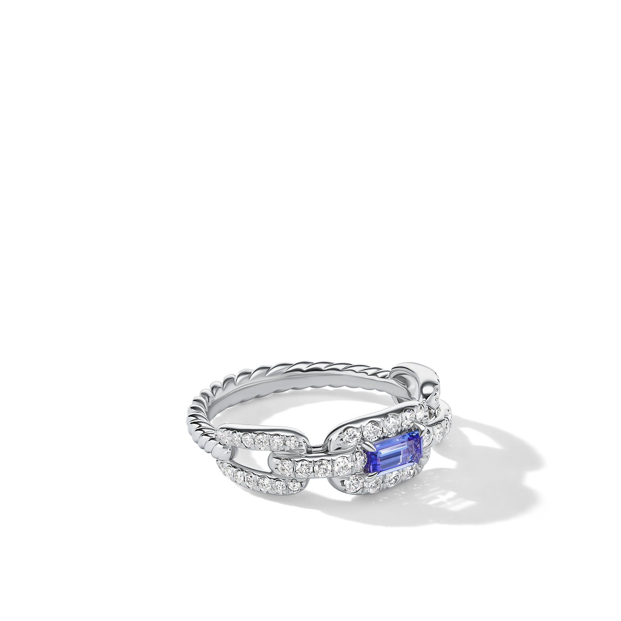 o1w1db10325 R17215D Ring in 18K White Gold with Diamonds