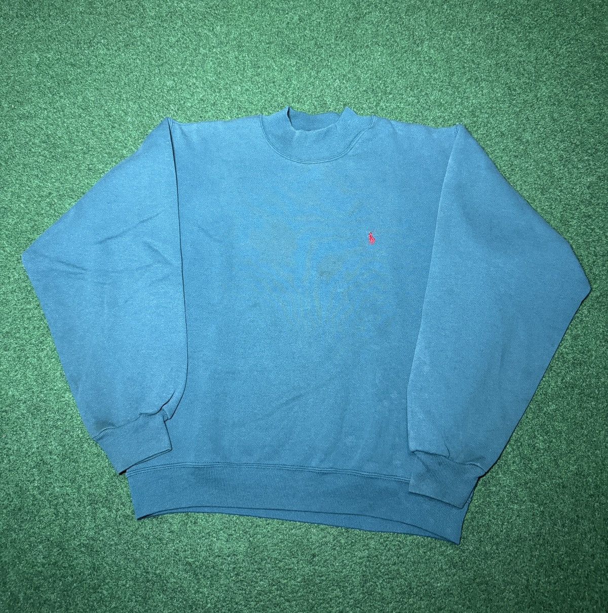 Polo Ralph Lauren Vintage 90s Polo Ralph Lauren USA S/M 20x23 Retro Sweatshirt Size US S / EU 44-46 / 1 - 1 Thumbnail