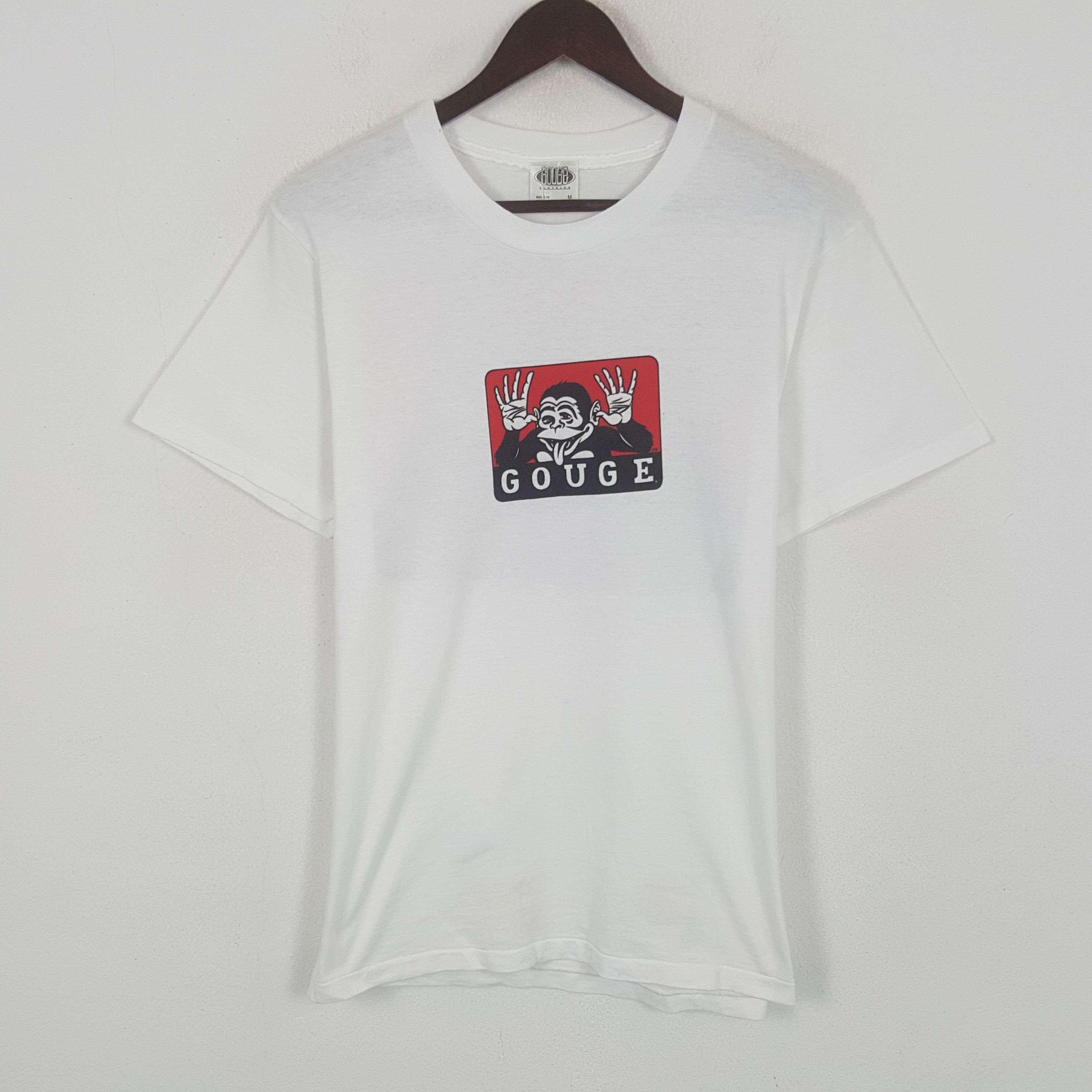 Other Vintage Gouge American Skateboard Tshirt Size US S / EU 44-46 / 1 - 3 Thumbnail
