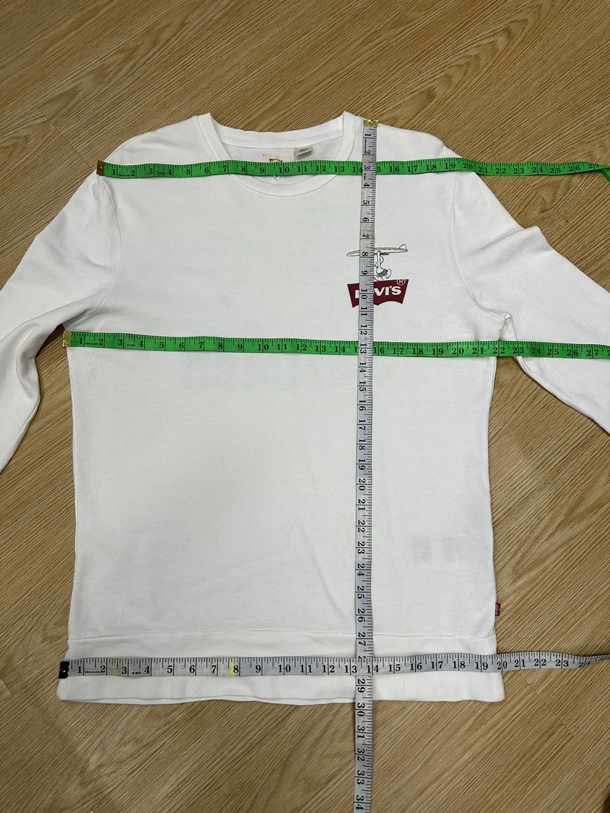 Kaws × Levi's × Peanuts Levis x Peanuts Surfing Bummer Sweatshirt A570 Size US M / EU 48-50 / 2 - 7 Thumbnail