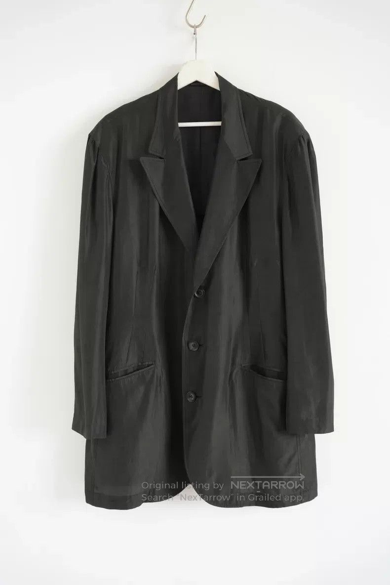 Yohji Yamamoto Yohji Yamamoto size 3 18ss Uchida Sparrow Refuses to Eat Wo Size 38S - 2 Thumbnail