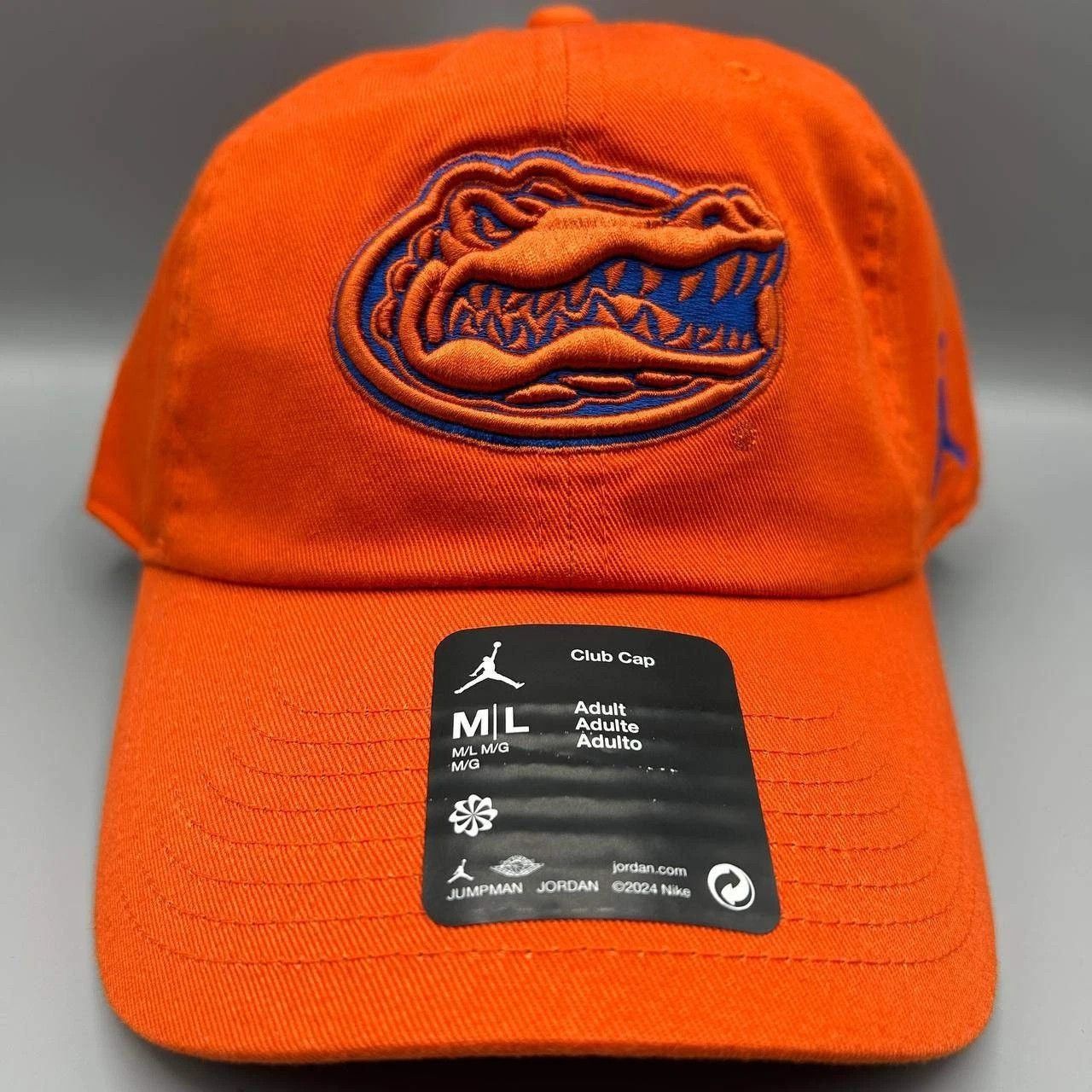 Florida Gators x Air Jordan Club Hat M-L StrapBack Cotton