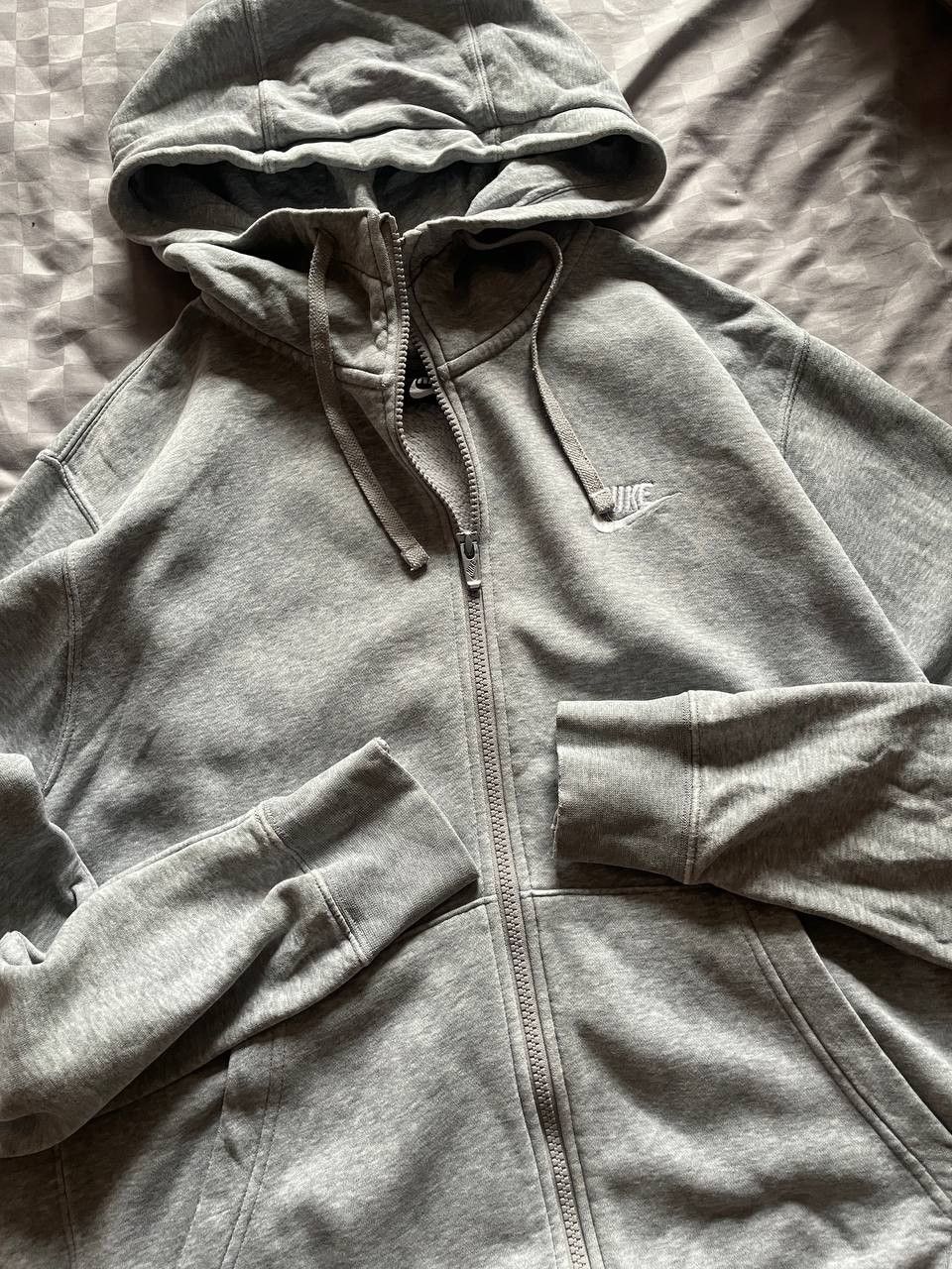 Nike Vintage Nike Zip Hoodie Mini Swoosh Cropped Japanese Hype Size US S / EU 44-46 / 1 - 4 Thumbnail
