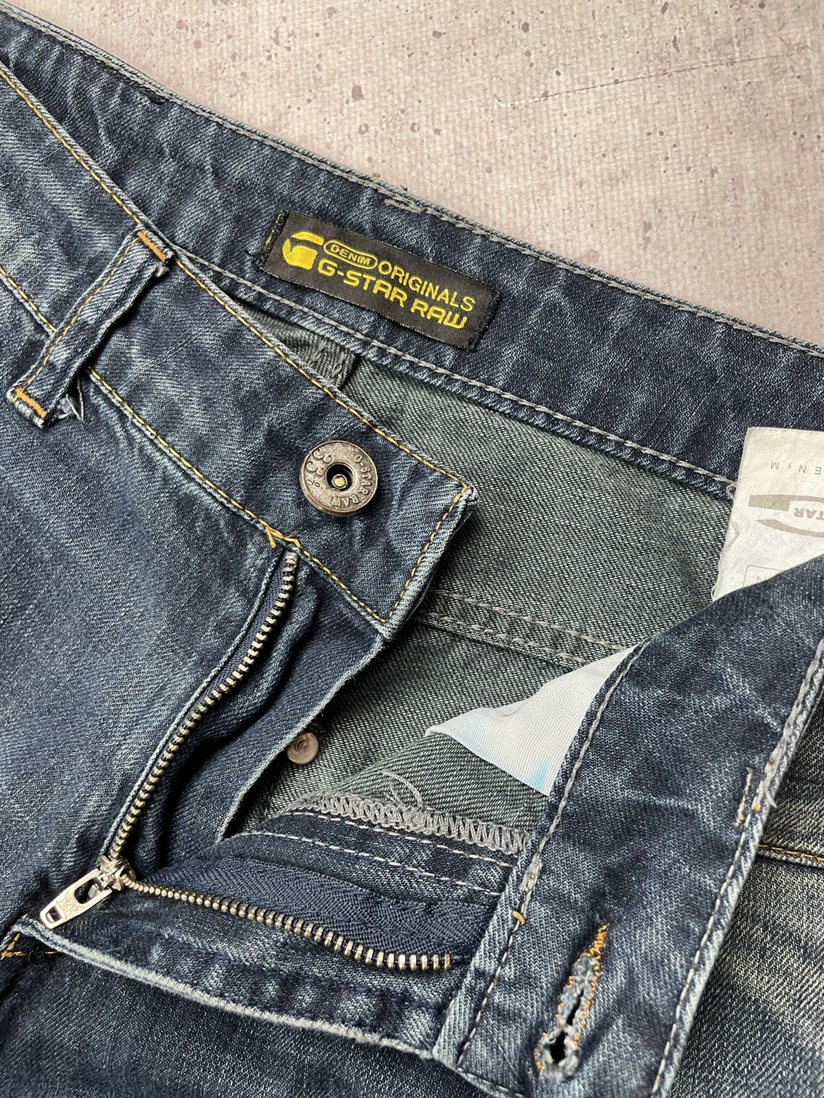 G-Star × Vintage Vintage G-Star Raw Denim Jeans 32 Size US 32 / EU 48 - 7 Thumbnail