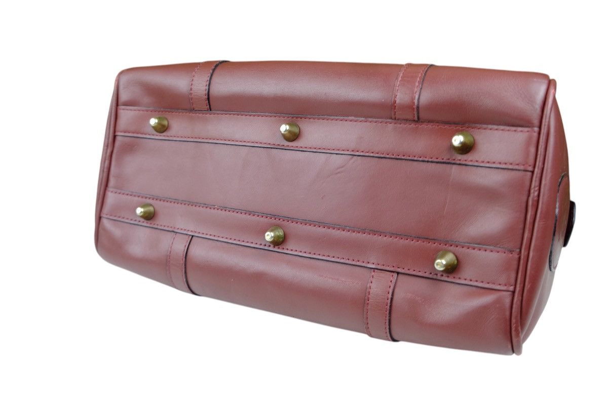 Cartier Vintage CARTIER 1980s Boston Bag Leather Bordeaux Size ONE SIZE - 16 Thumbnail