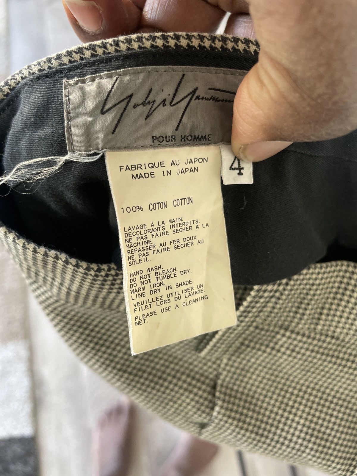 Yohji Yamamoto Yohji Yamamoto Pour Homme Single Pleat Pants Size US 36 / EU 52 - 4 Thumbnail