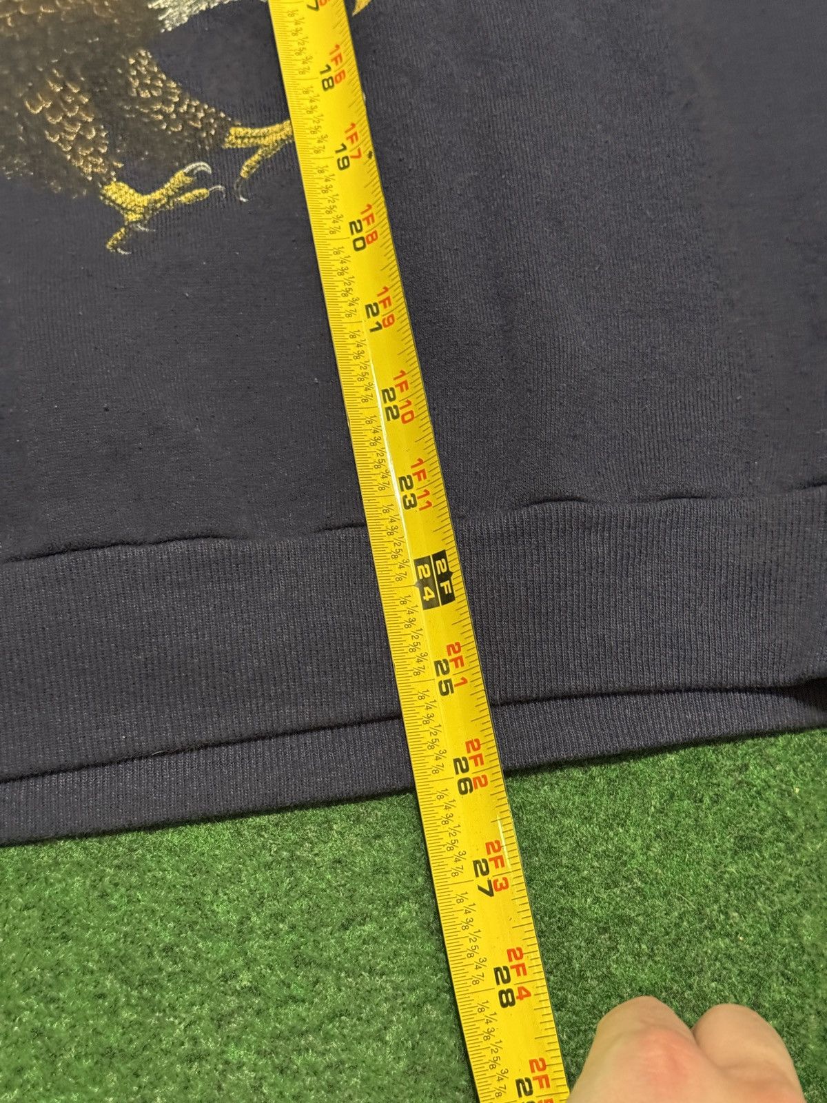 Jerzees Vintage Eagle Nature Crewneck Eagle M/L 21x25 Sweatshirt Size US L / EU 52-54 / 3 - 8 Thumbnail