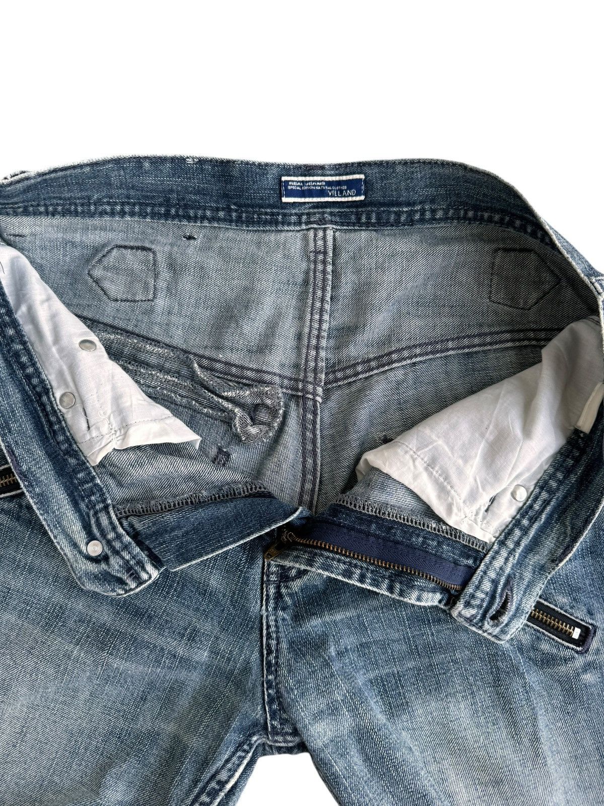 HyperDenim Japanese Brand Real Jeans Villand multiple Zipper Size US 30 / EU 46 - 10 Thumbnail