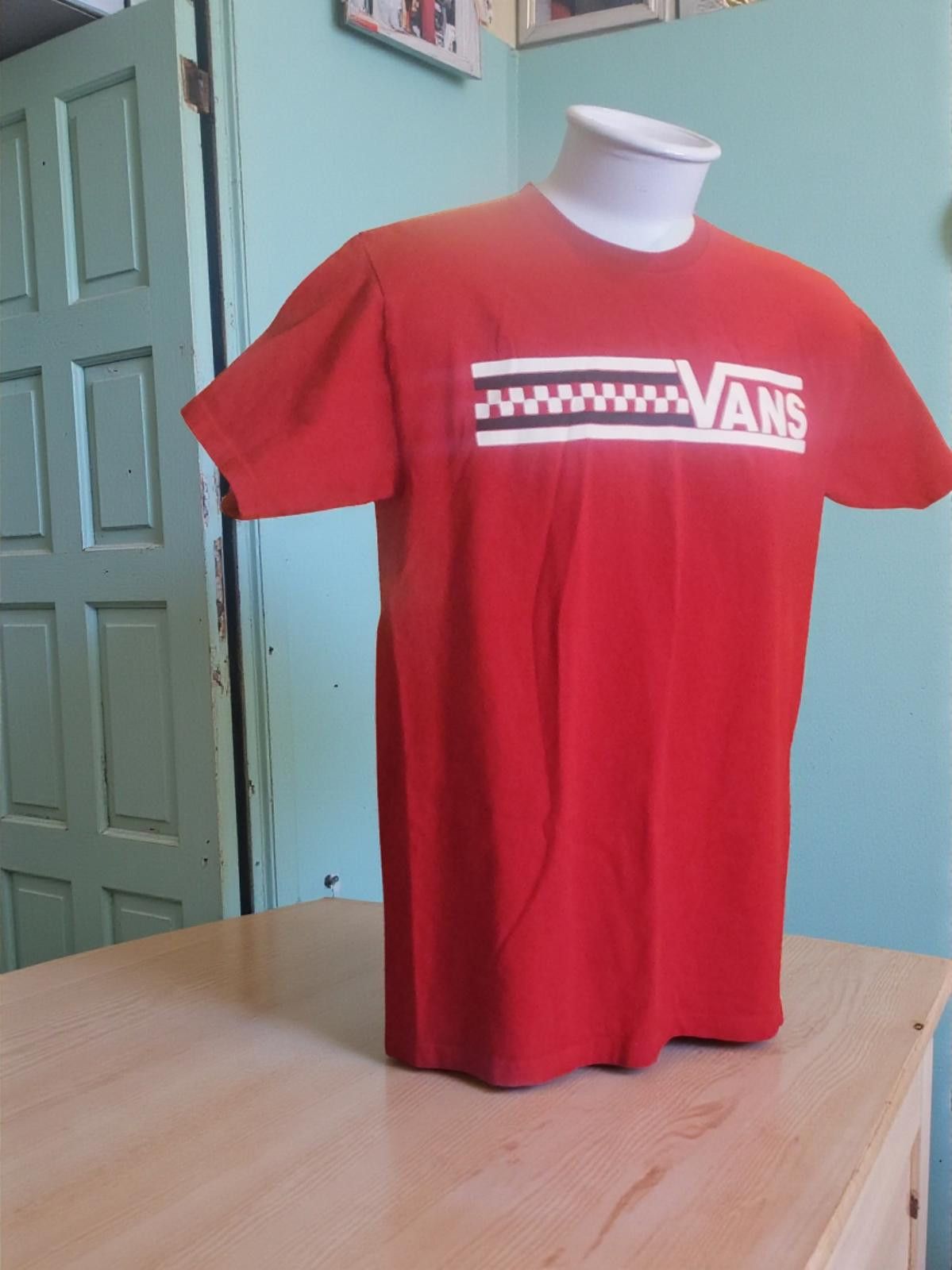 Vans VANS Classic Red Logo T-Shirt Medium Size US M / EU 48-50 / 2 - 4 Thumbnail