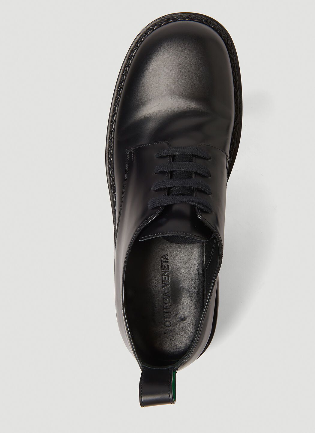 Bottega Veneta o1bcso1str0824 Strut Lace-Up Shoes in Black Size US 9 / EU 42 - 6 Thumbnail