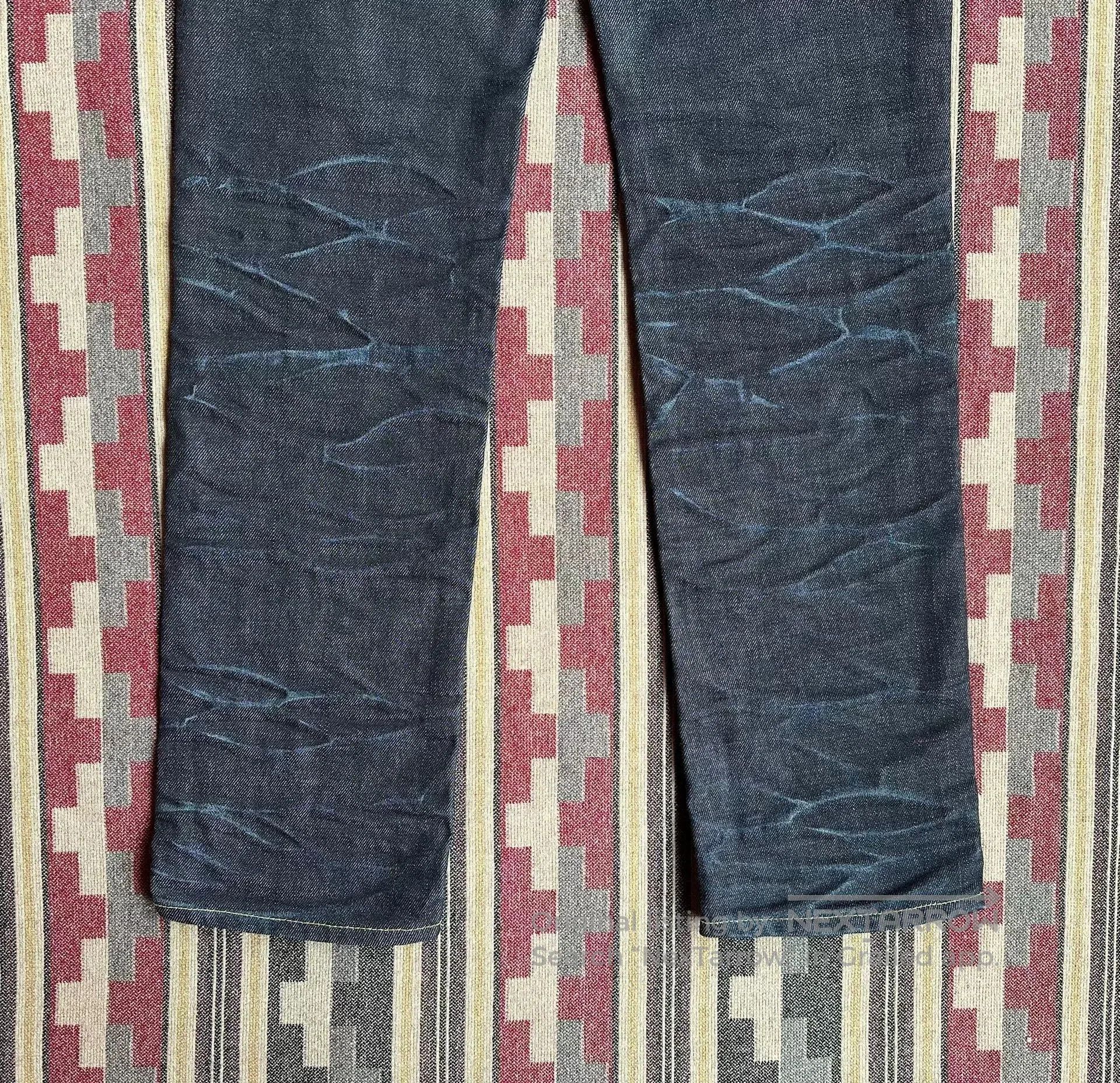 Visvim visvim non-washed denim jeans size W30L32. Size US 30 / EU 46 - 4 Thumbnail