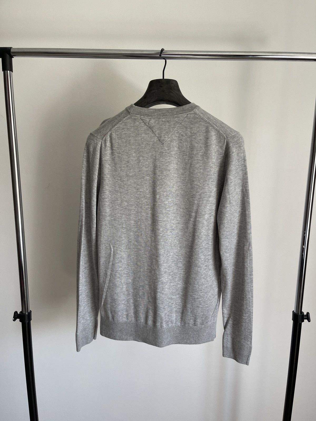 Tommy Hilfiger Tommy Hilfiger sweater grey jumper cotton silk S Size US S / EU 44-46 / 1 - 5 Thumbnail