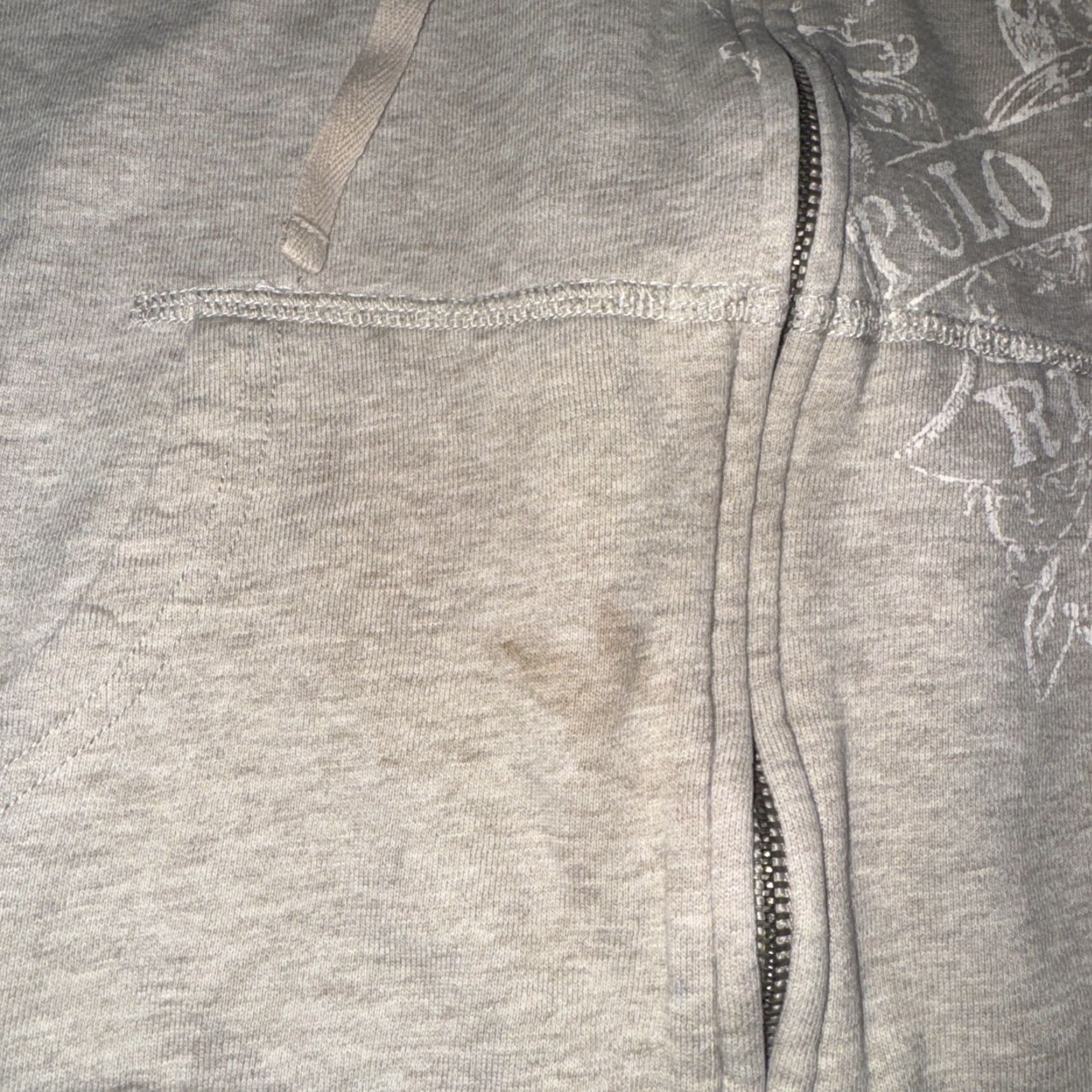 Ralph Lauren Polo Ralph Lauren Polo Jeans Full Zip Sweater Oatmeal Beige Large Women XS? Size L / US 10 / IT 46 - 2 Thumbnail
