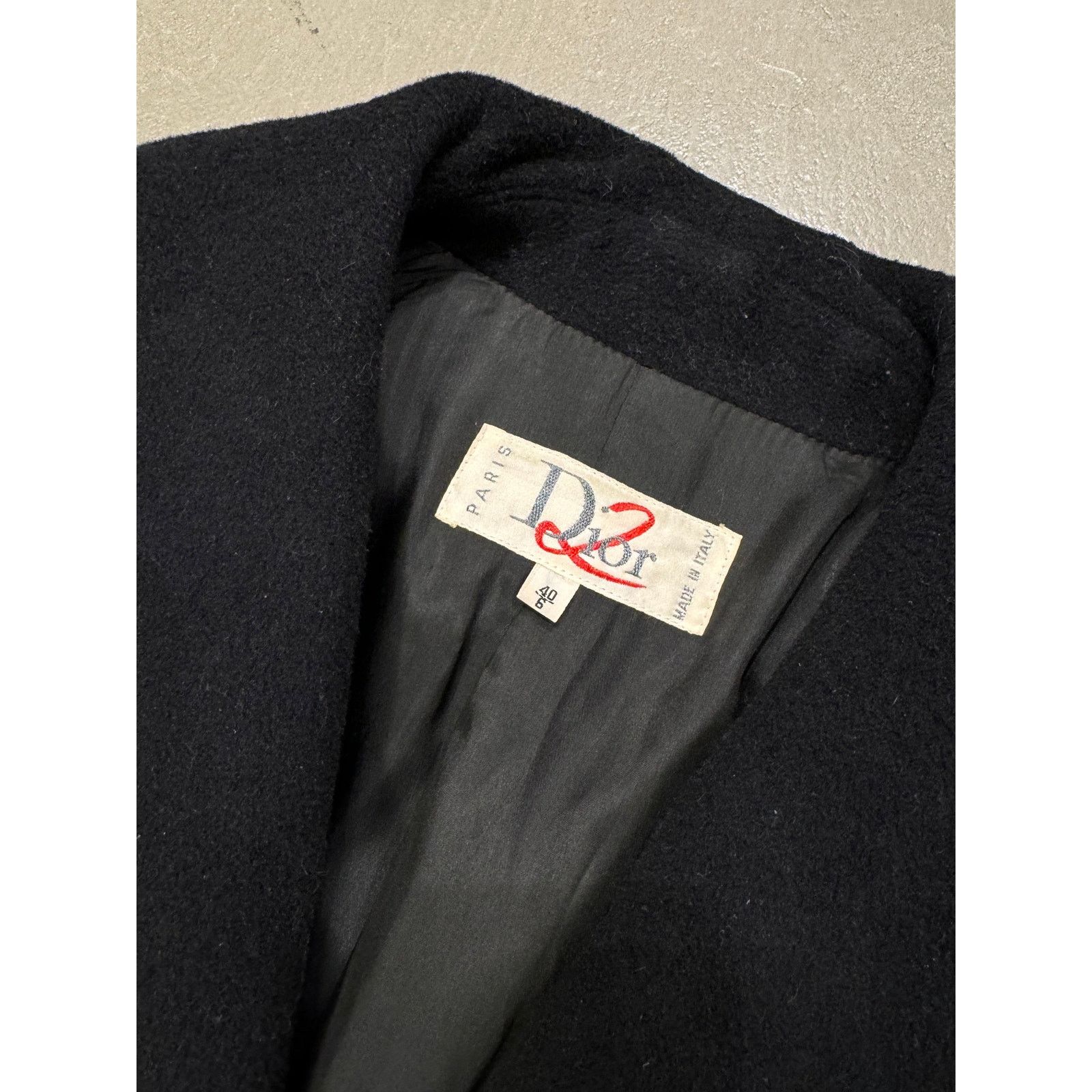 Dior 1980s Christian Dior cashmere wool coat Size US S / EU 44-46 / 1 - 5 Thumbnail