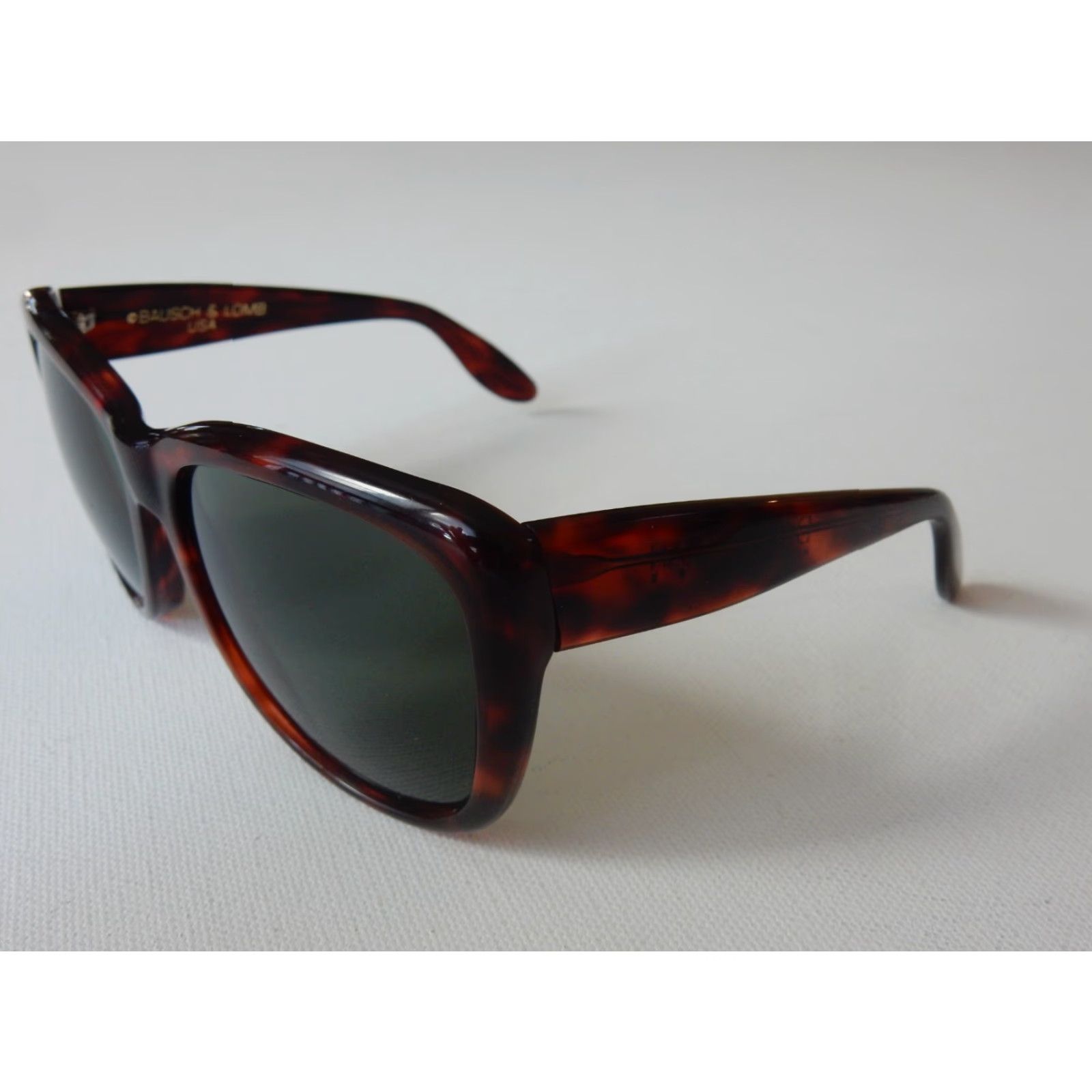 Donna Karan VINTAGE Donna Karan Sunglasses Women's Brown Frame DKNY Bausch & Lomb Lenses Small Scratches (Hard to Notice) Size ONE SIZE - 3 Thumbnail