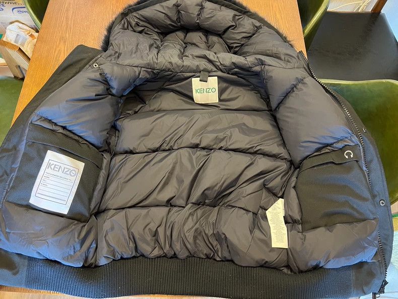 Kenzo KENZO Fox Fur Padded Jacket Size S Size US S / EU 44-46 / 1 - 7 Thumbnail
