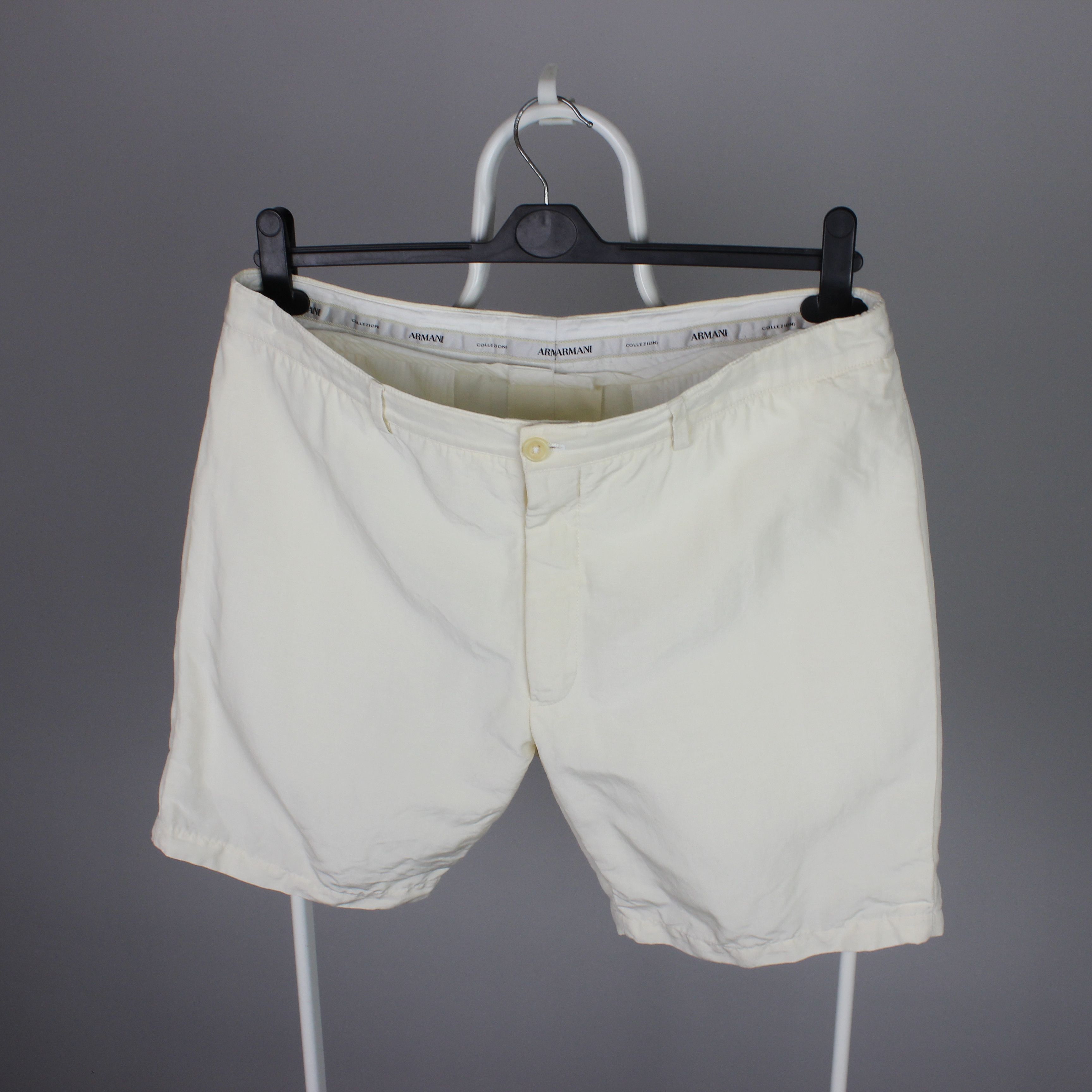 Armani Collezioni Armani Collezioni shorts linen full L XL casual Size US 34 / EU 50 - 3 Thumbnail