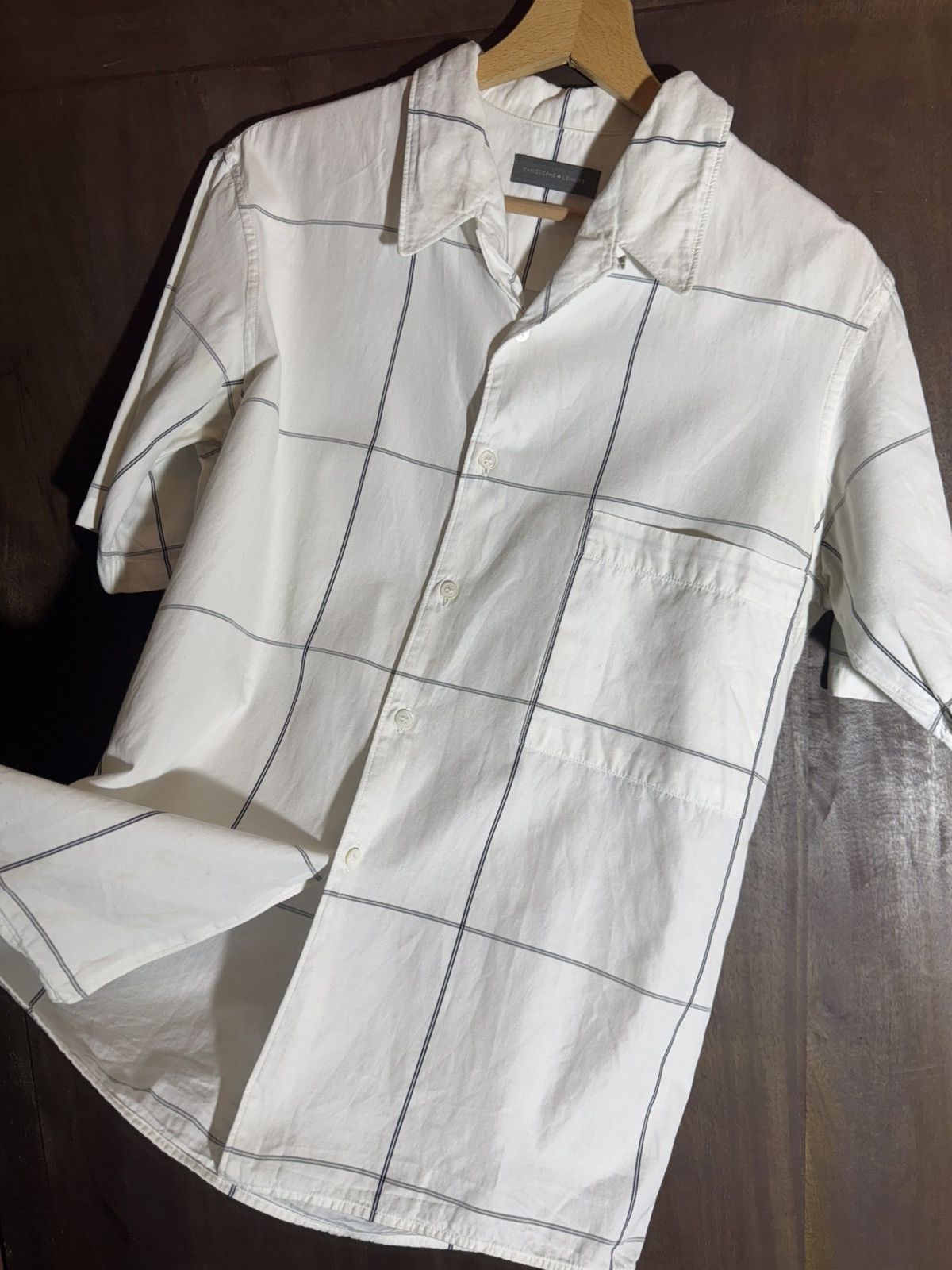 Lemaire lemaire vintage men white shirt print 1 jp Size US S / EU 44-46 / 1 - 6 Thumbnail