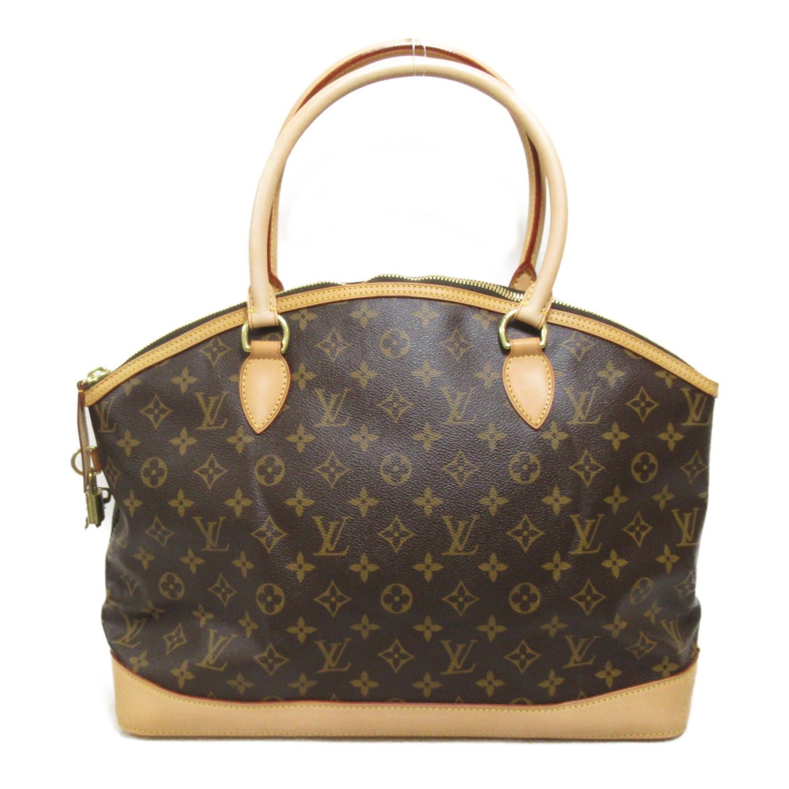 Louis Vuitton Louis Vuitton Rockit Horizontal Handbag Coated Canvas Monogram Brown Size ONE SIZE - 1 Thumbnail