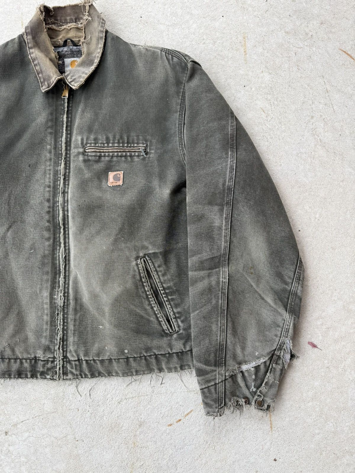 Carhartt Vintage J97MOS Carhartt Detroit Jacket Size US XXL / EU 58 / 5 - 2 Thumbnail