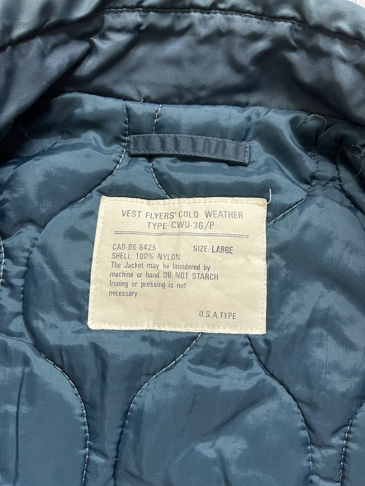 Japanese Brand × Vintage Vintage Military Vest Cold Weather Jacket Flyers CWU-36p Size US L / EU 52-54 / 3 - 14 Thumbnail