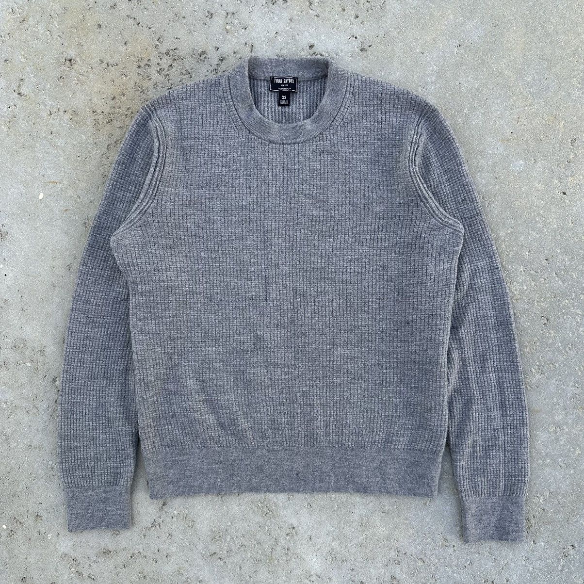 Todd Snyder Todd Snyder Merino Wool Gray Sweater XS Size US XS / EU 42 / 0 - 1 Thumbnail