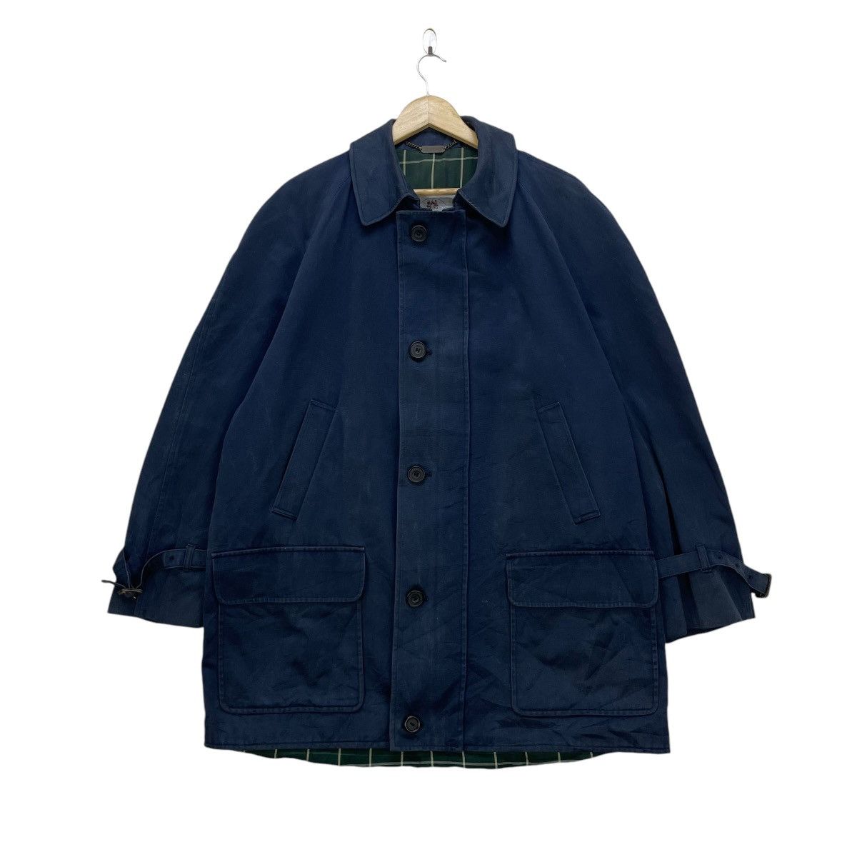 Aquascutum × Vintage 💥Vintage Aquascutum Made In England Faded Jacket Size US L / EU 52-54 / 3 - 2 Thumbnail