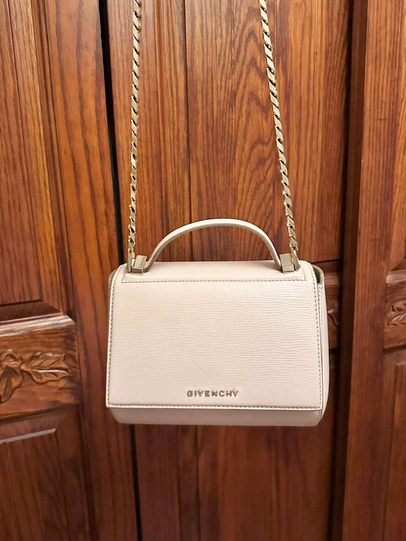 Givenchy Givenchy Women's cowhide handbag with chain strap, Morandi Size ONE SIZE - 2 Thumbnail