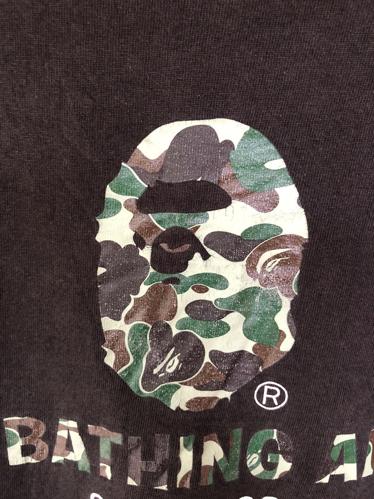 Bape Vintage A Bathing Ape Single Stich Shirt Tee Rare Size US L / EU 52-54 / 3 - 5 Thumbnail