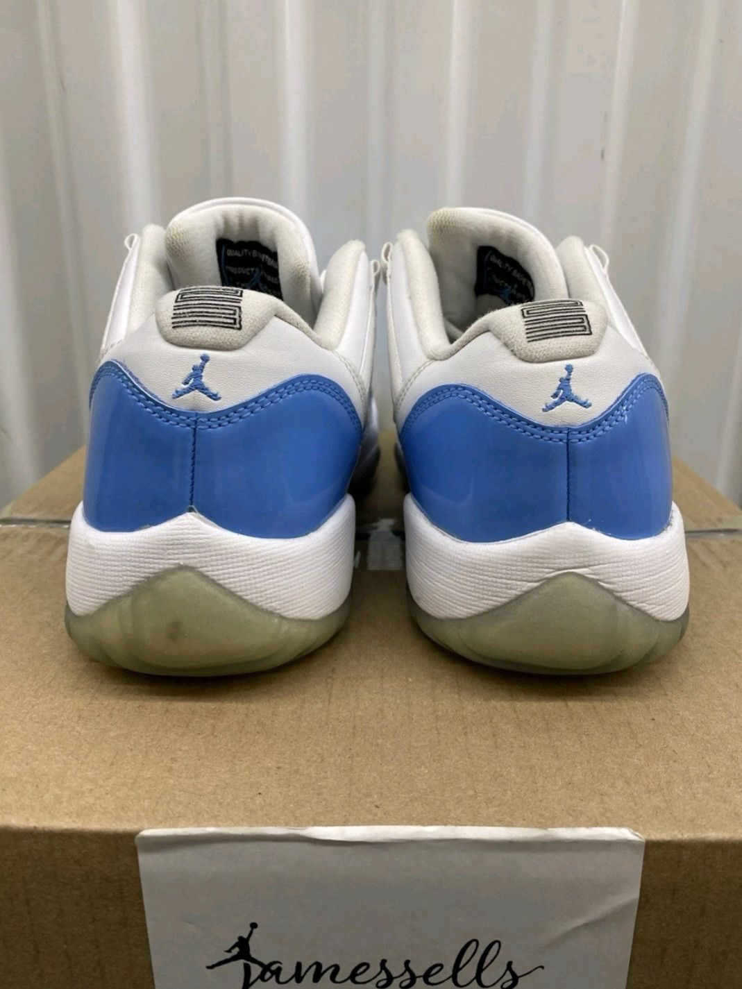 Jordan Brand Nike Air Jordan Retro 11 Low GS UNC 2017 528896106 Size 6 Size US 6 / EU 39 - 5 Thumbnail