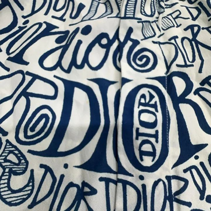 Dior Dior Dior Men’s Logo Print Long Sleeve Shirt 0079-2507 Size US M / EU 48-50 / 2 - 7 Thumbnail