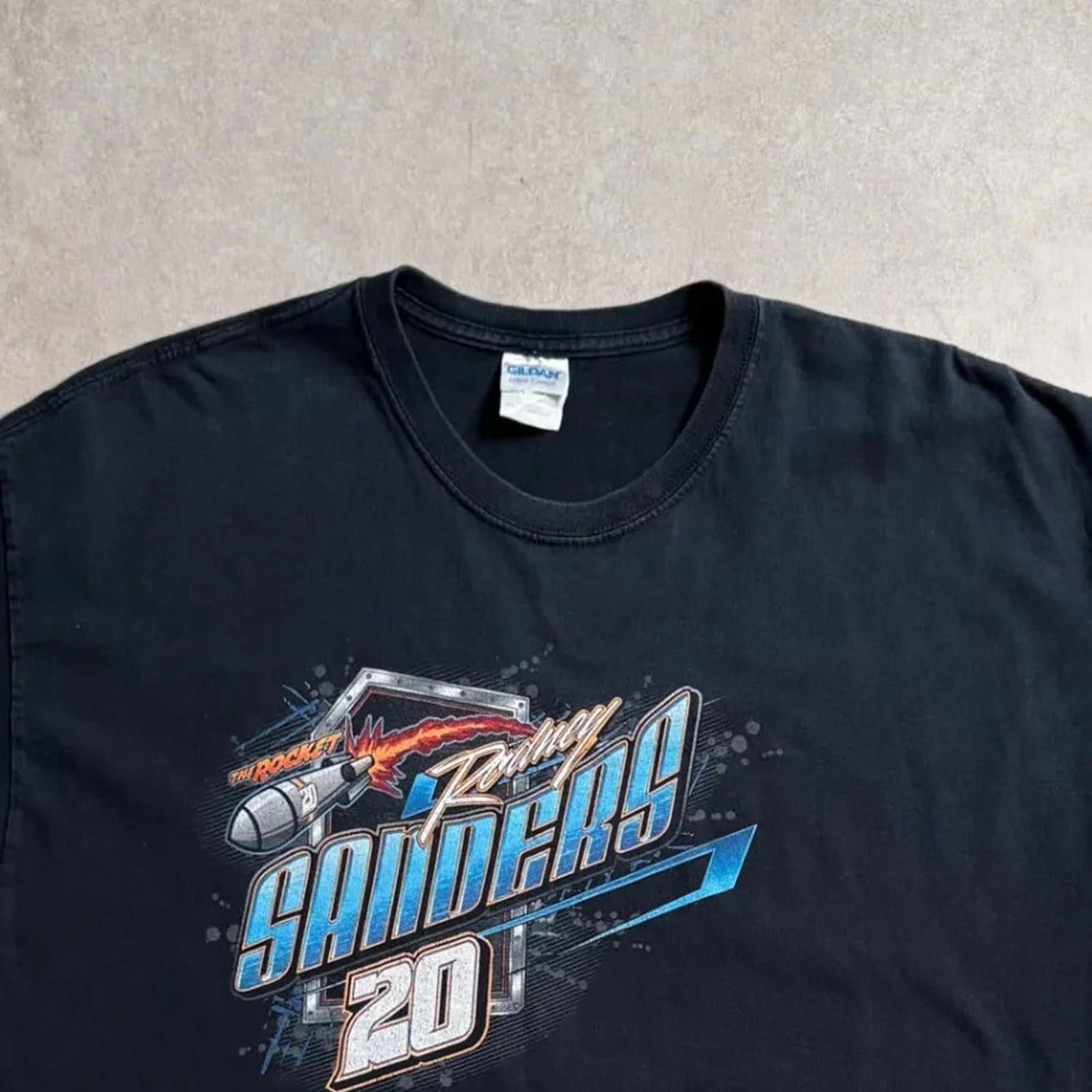 Gildan Vintage Rodney Sanders Racing T-Shirt- XL Size US XL / EU 56 / 4 - 3 Thumbnail
