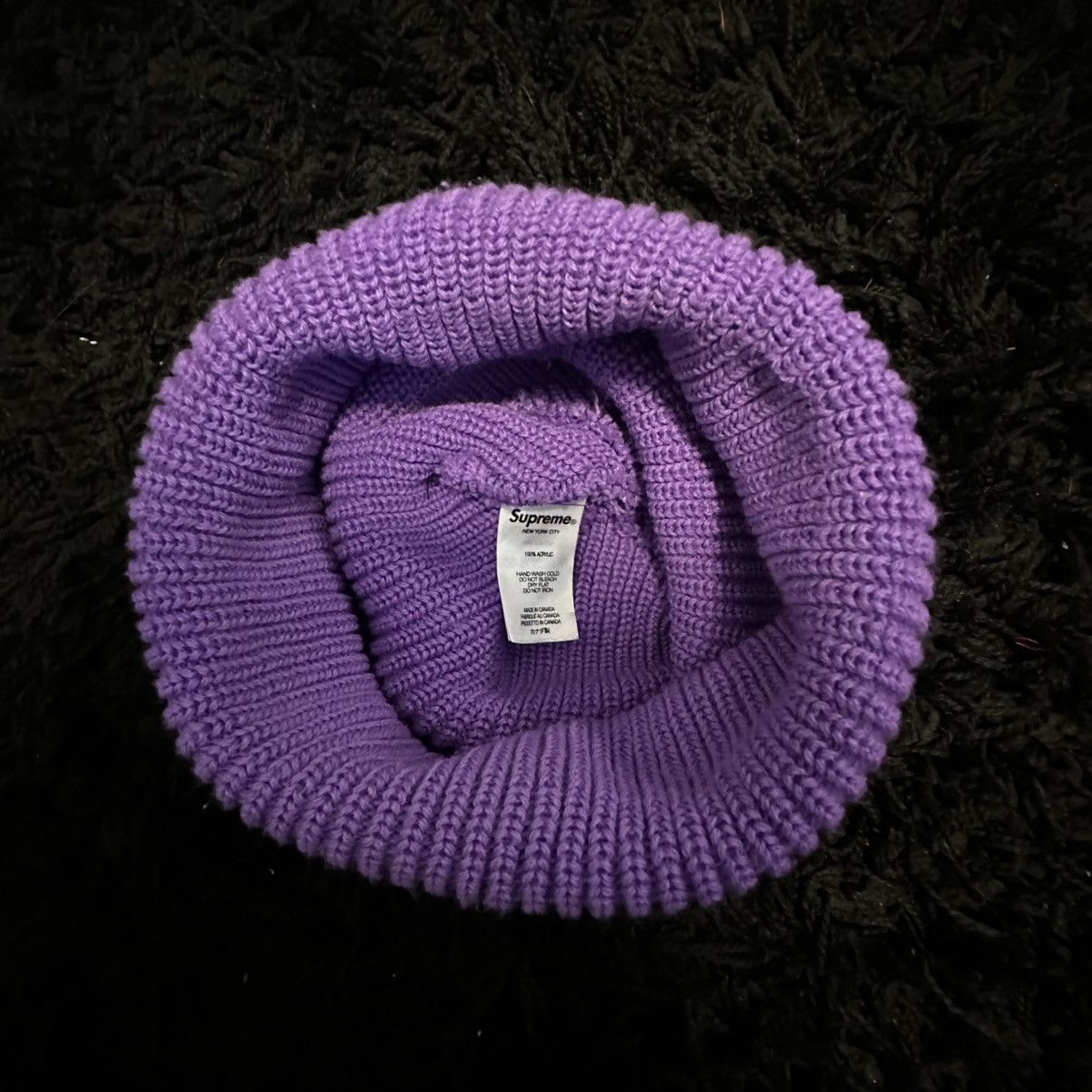 Supreme Purple Supreme Toque Size ONE SIZE - 3 Thumbnail