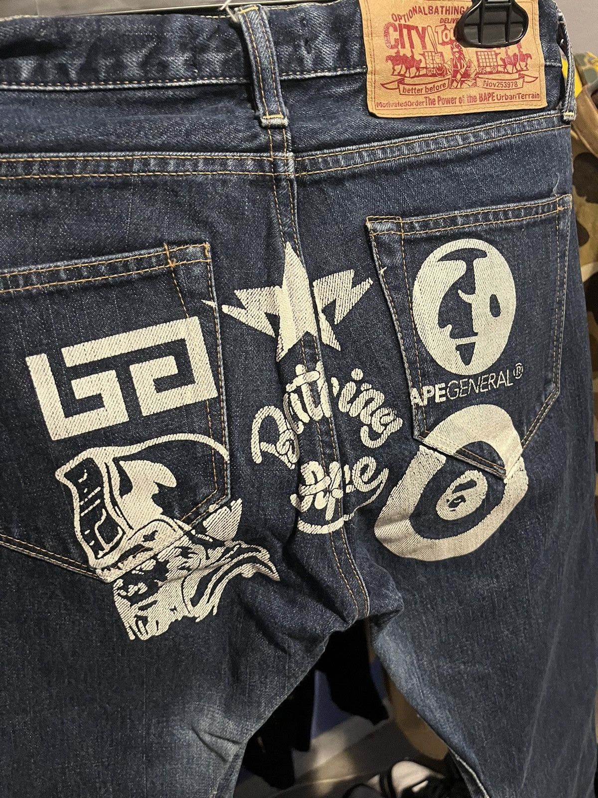 Bape Bape Jeans Size 28" / US 6 / IT 42 - 2 Thumbnail