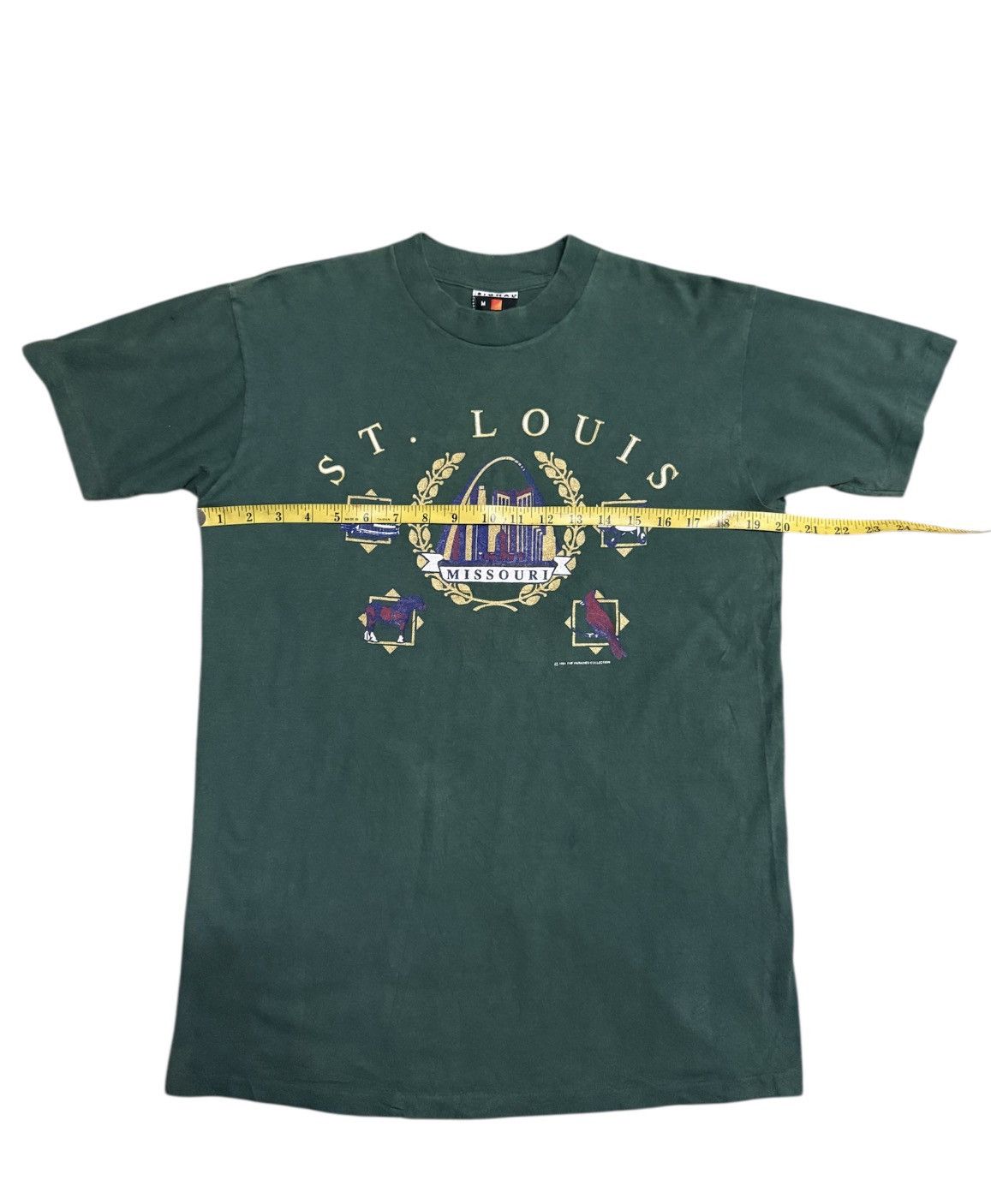 Vintage ST.LOUIS MISSOURI Vintage 1991s T-shirt Size US M / EU 48-50 / 2 - 6 Thumbnail
